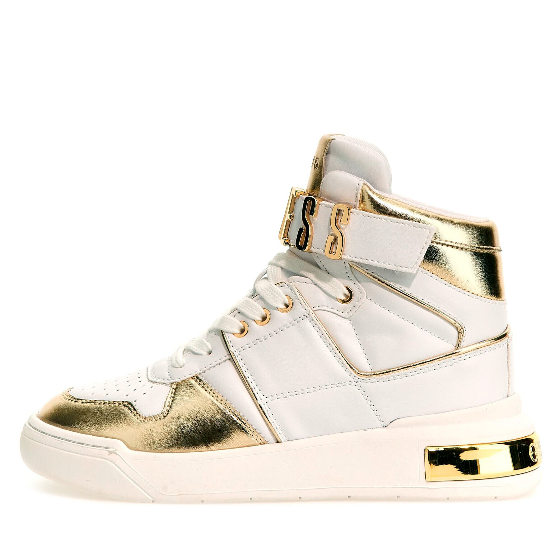 Guess Сникърси Corten FL5CTN ELE12 Бял - Pepit.bg