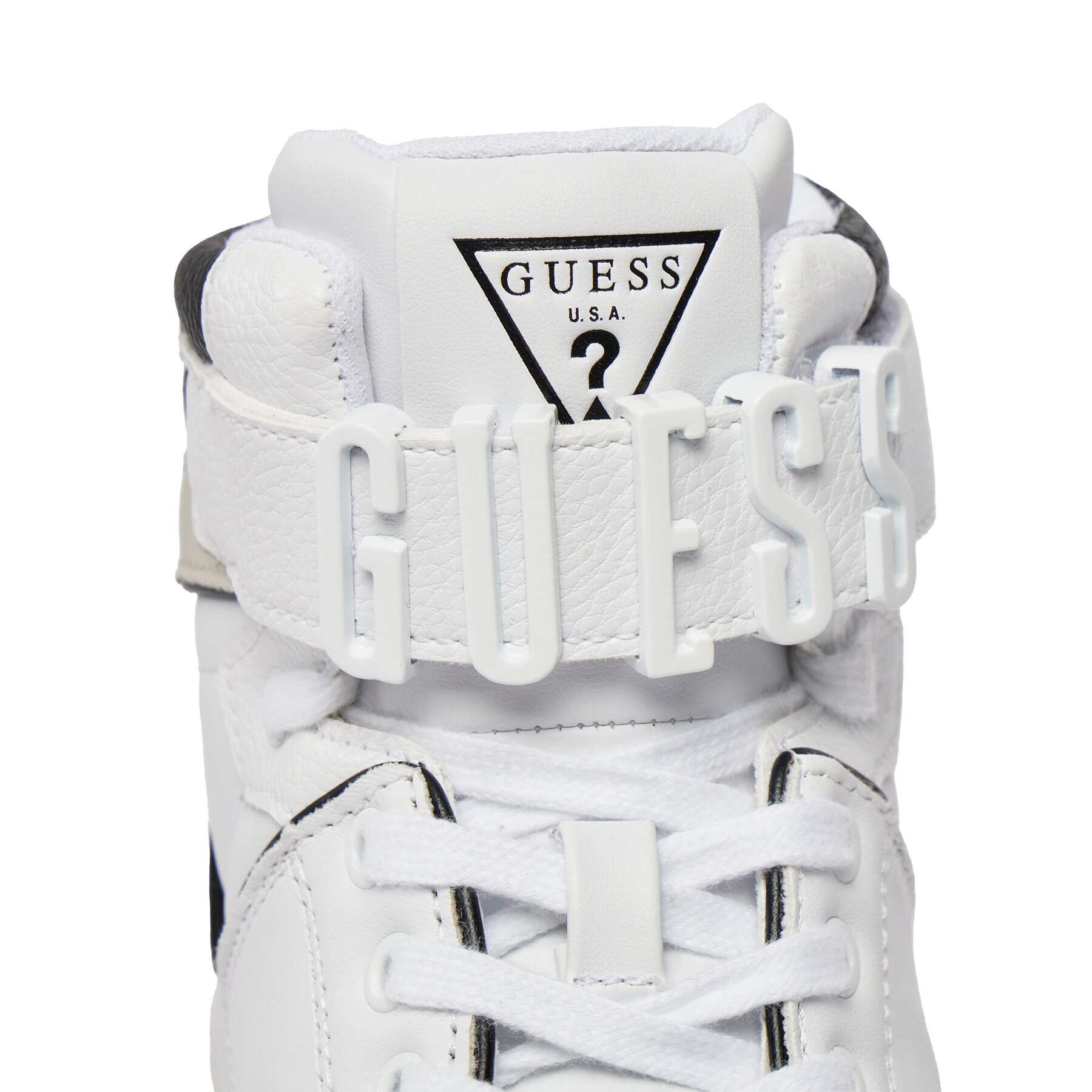 Guess Сникърси Corten3 FLPCR3 ELE12 Бял - Pepit.bg