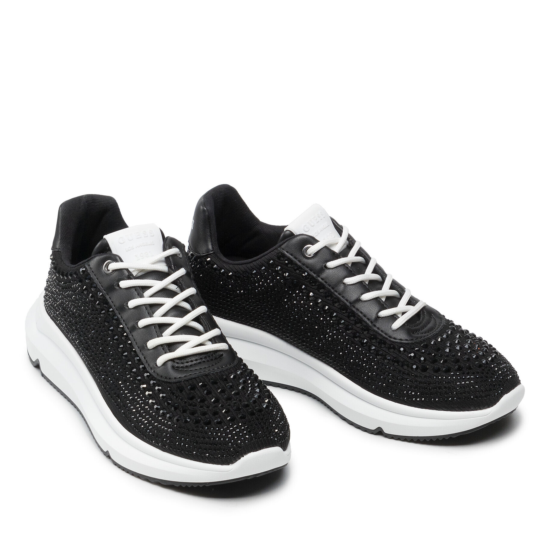 Guess Сникърси Deglitz FL6DGZ FAB12 Черен - Pepit.bg