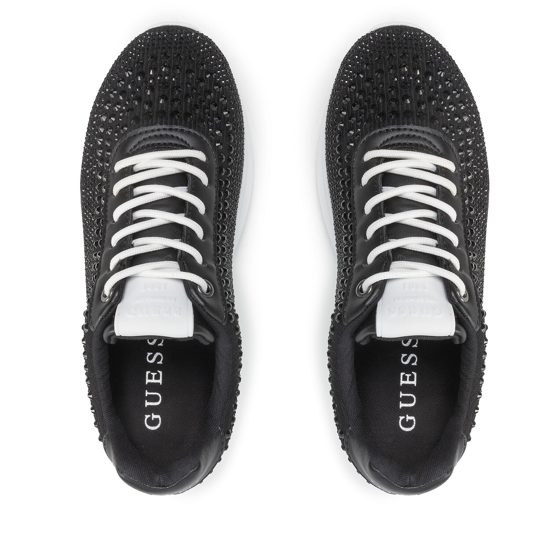 Guess Сникърси Deglitz FL6DGZ FAB12 Черен - Pepit.bg