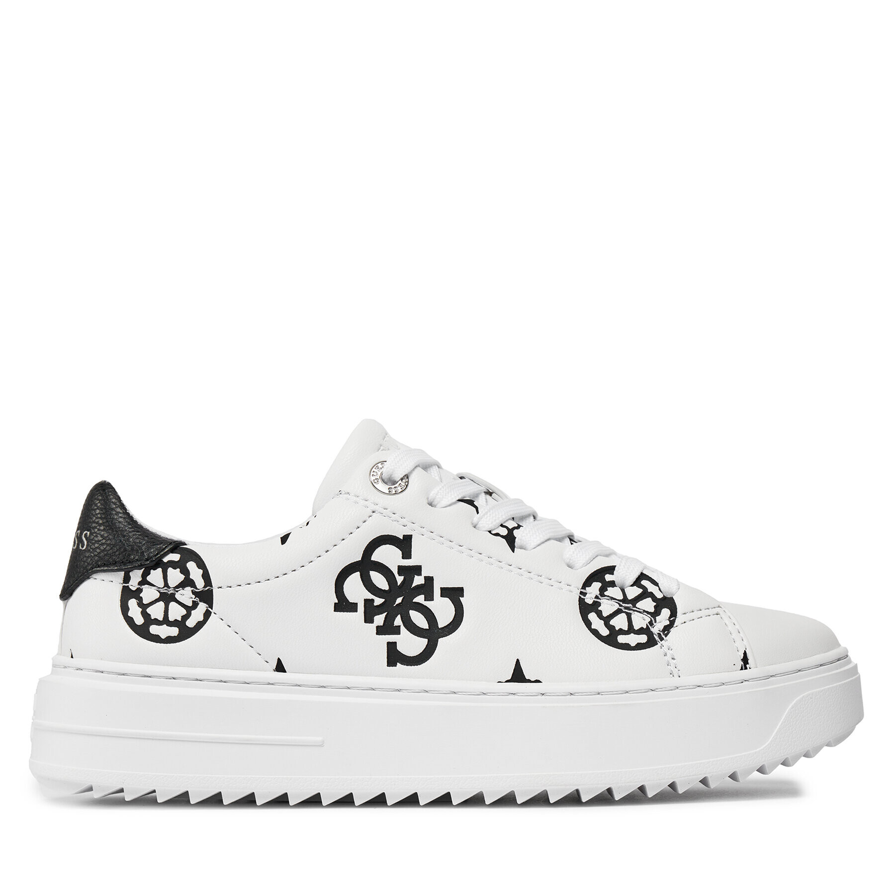 Guess Сникърси Denesa4 FLPDS4 FAL12 Бял - Pepit.bg