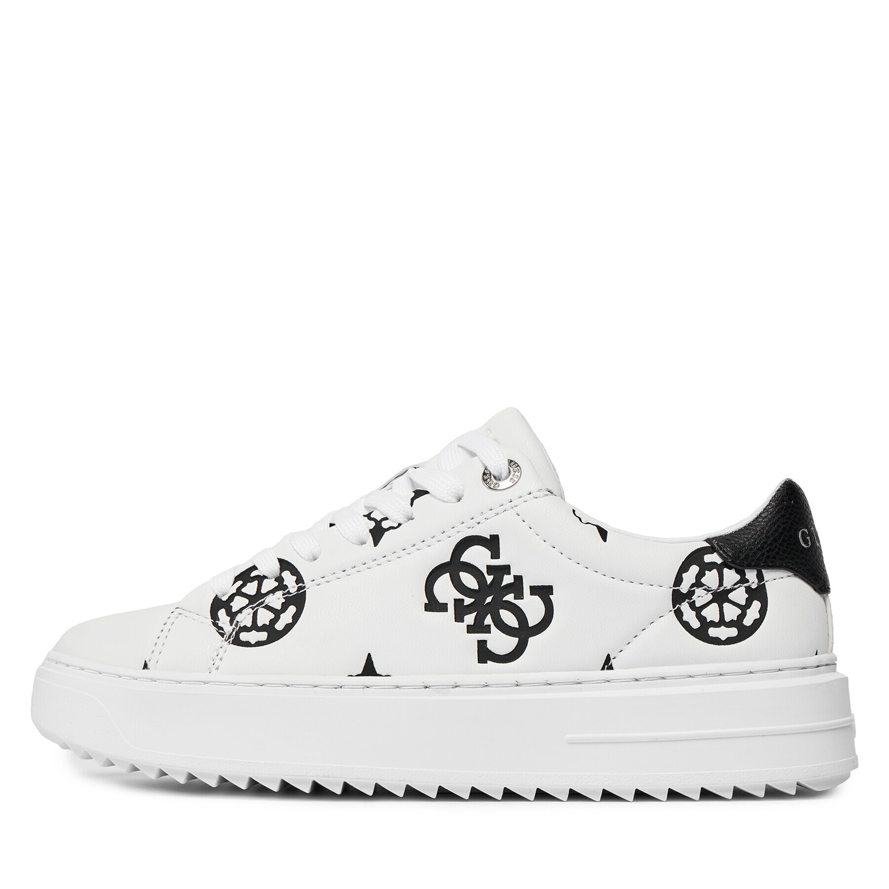 Guess Сникърси Denesa4 FLPDS4 FAL12 Бял - Pepit.bg