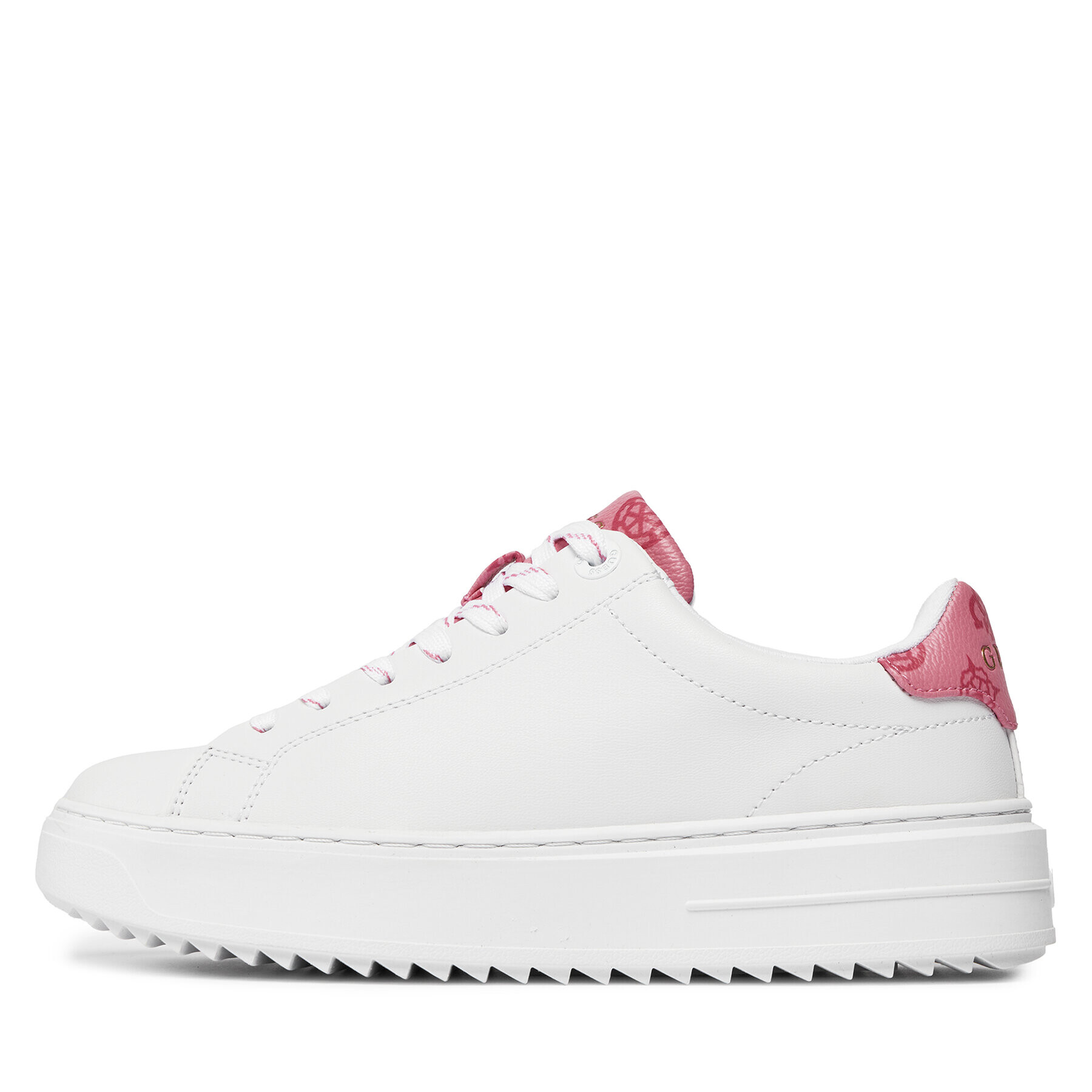 Guess Сникърси Denesa4 FLPDS4 FAL12 Бял - Pepit.bg