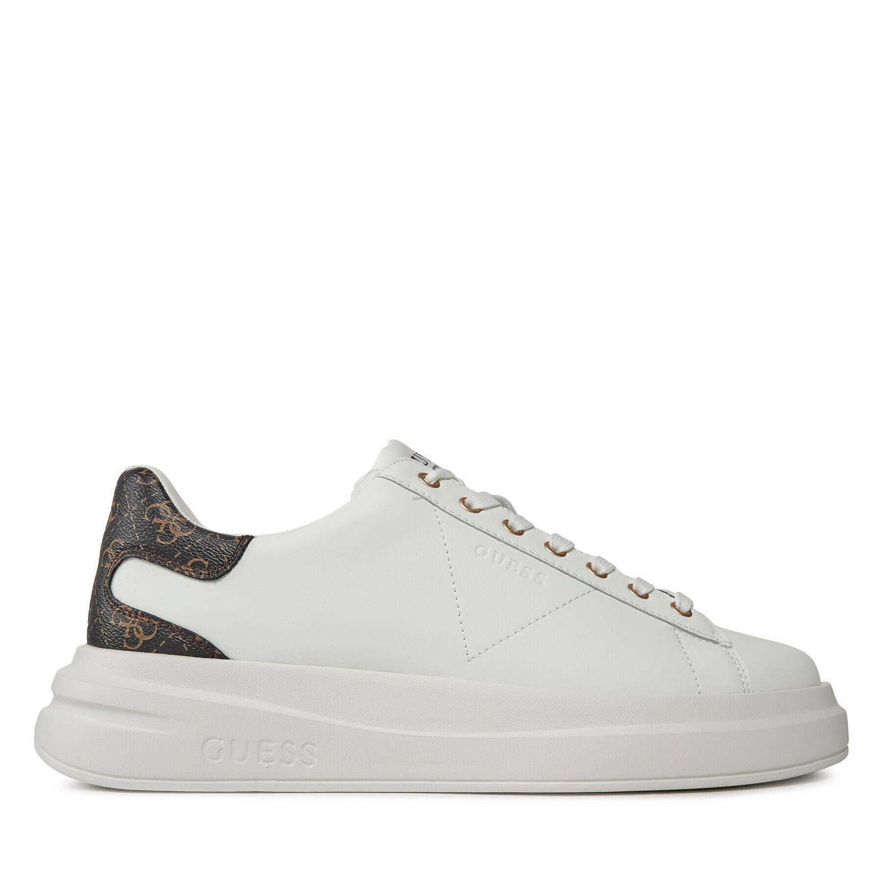 Guess Сникърси Elba FMPVIB LEA12 Бял - Pepit.bg