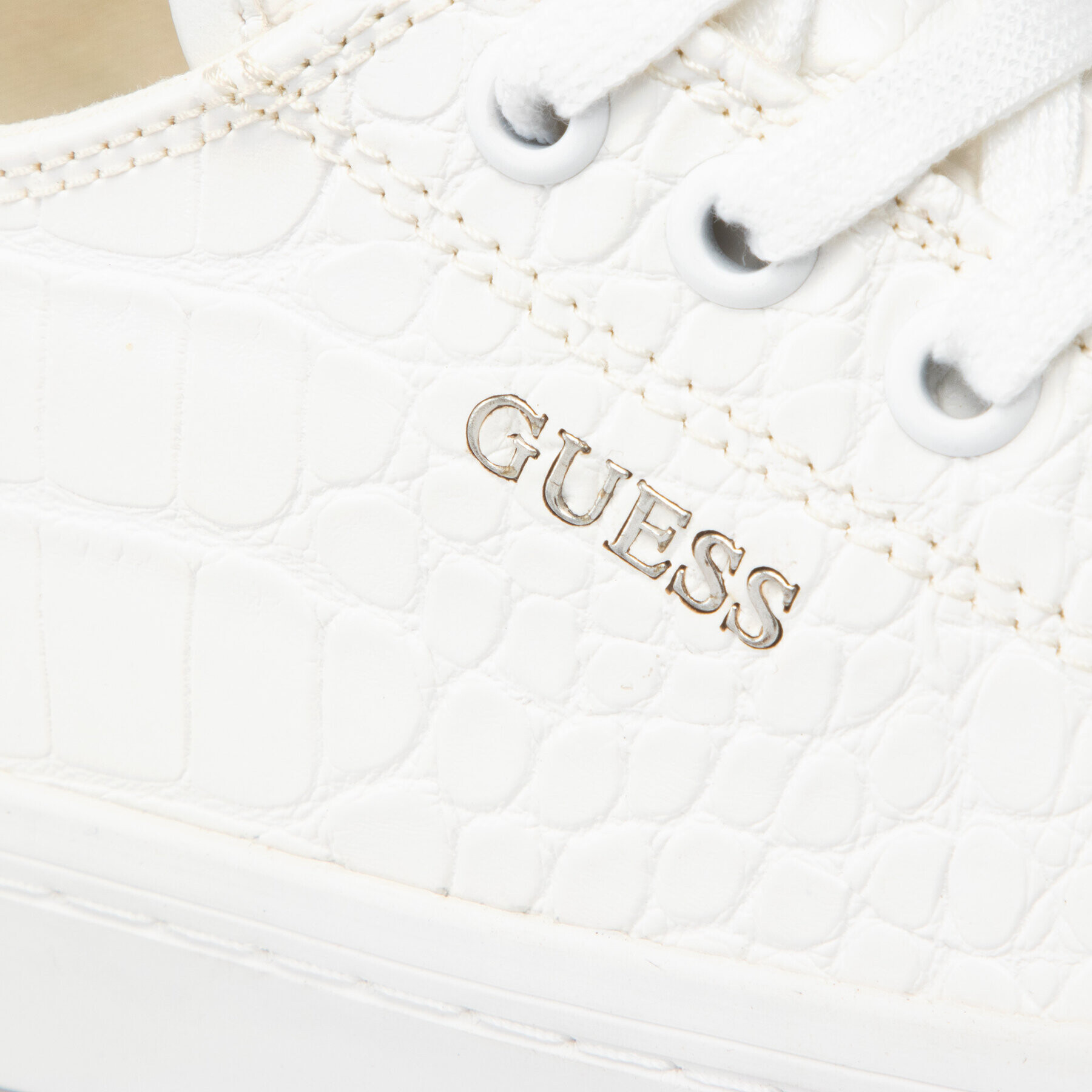 Guess Сникърси Ester FL5EST PEL12 Бял - Pepit.bg