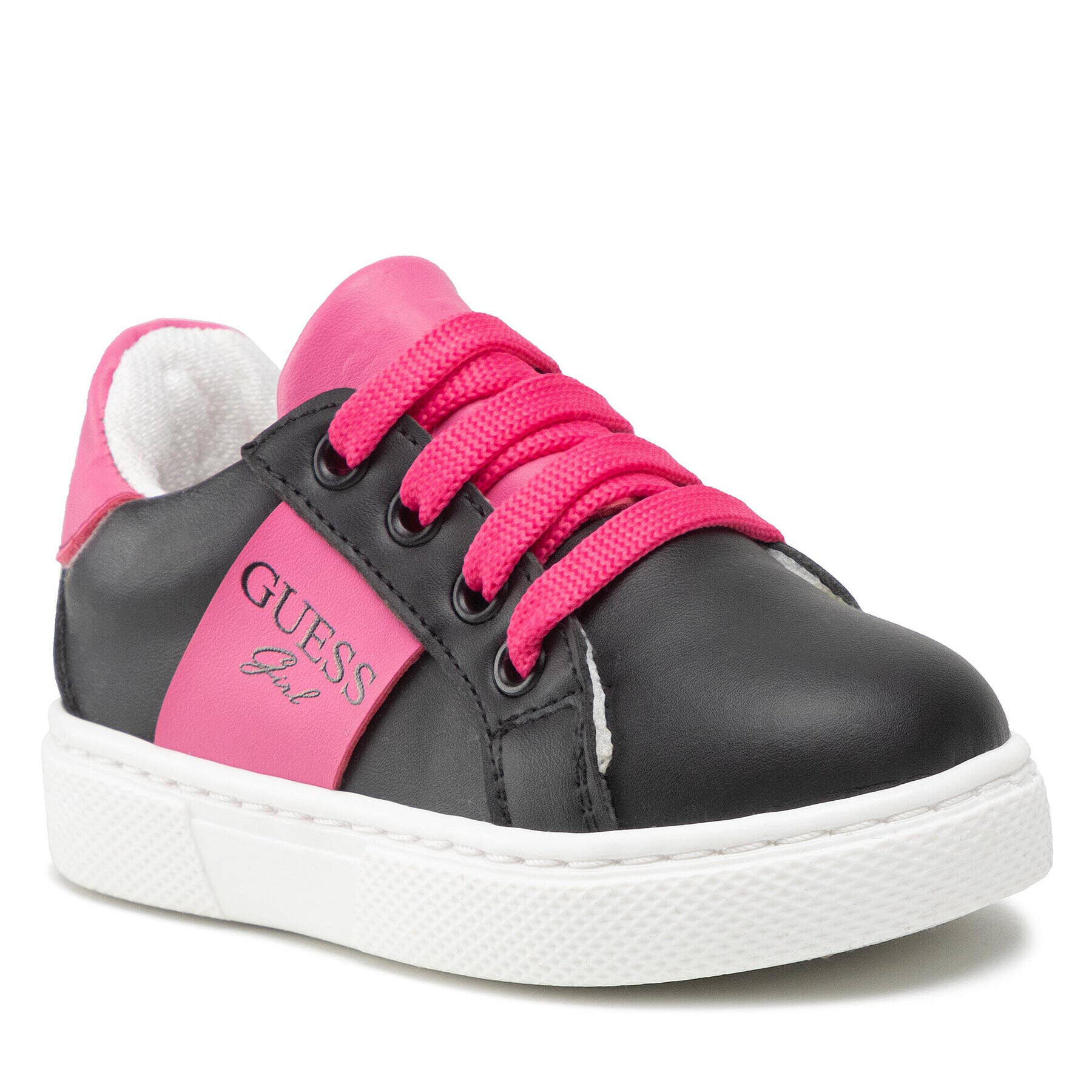 Guess Сникърси Ester FT6EST ELE12 Черен - Pepit.bg