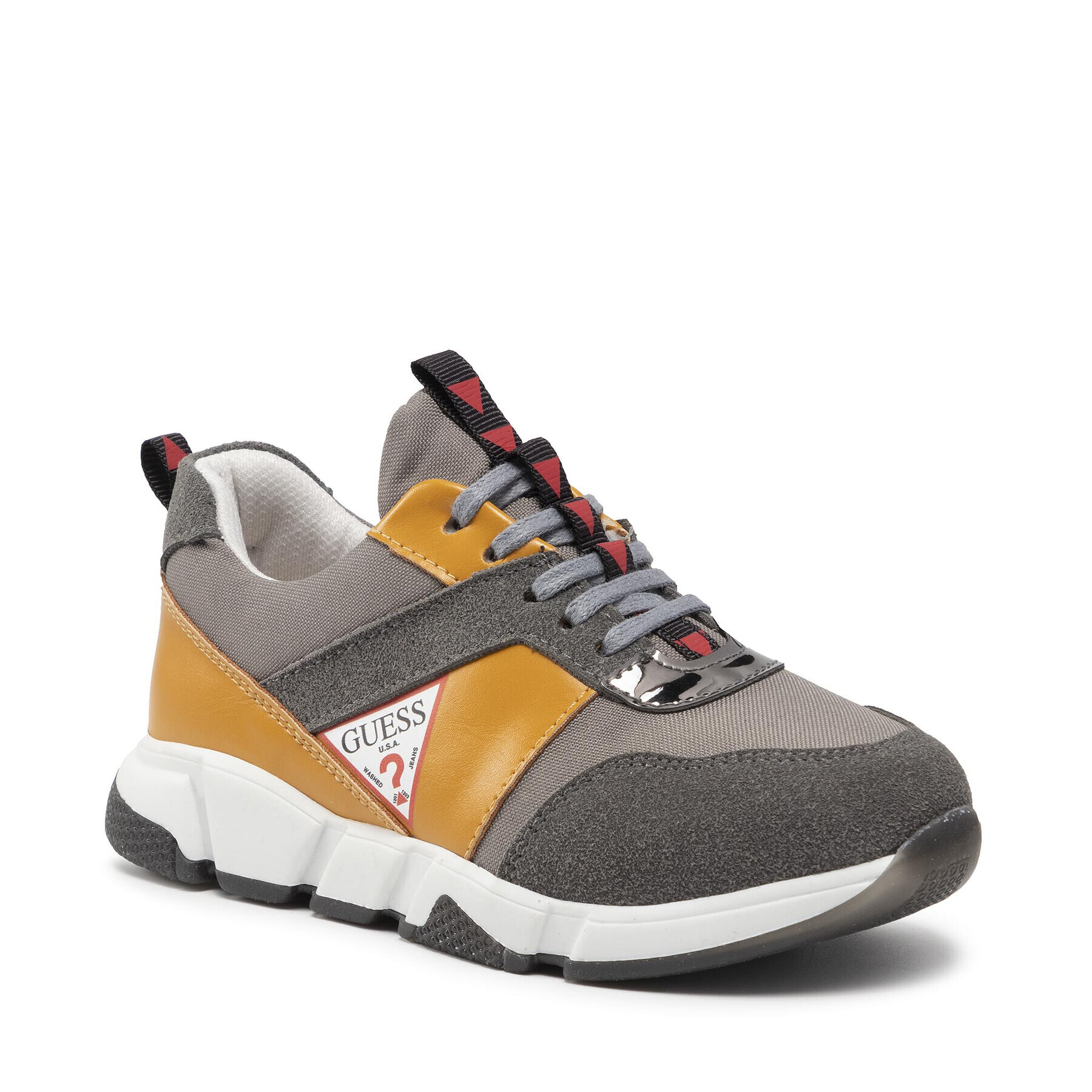Guess Сникърси FI7RIK LELE12 Сив - Pepit.bg