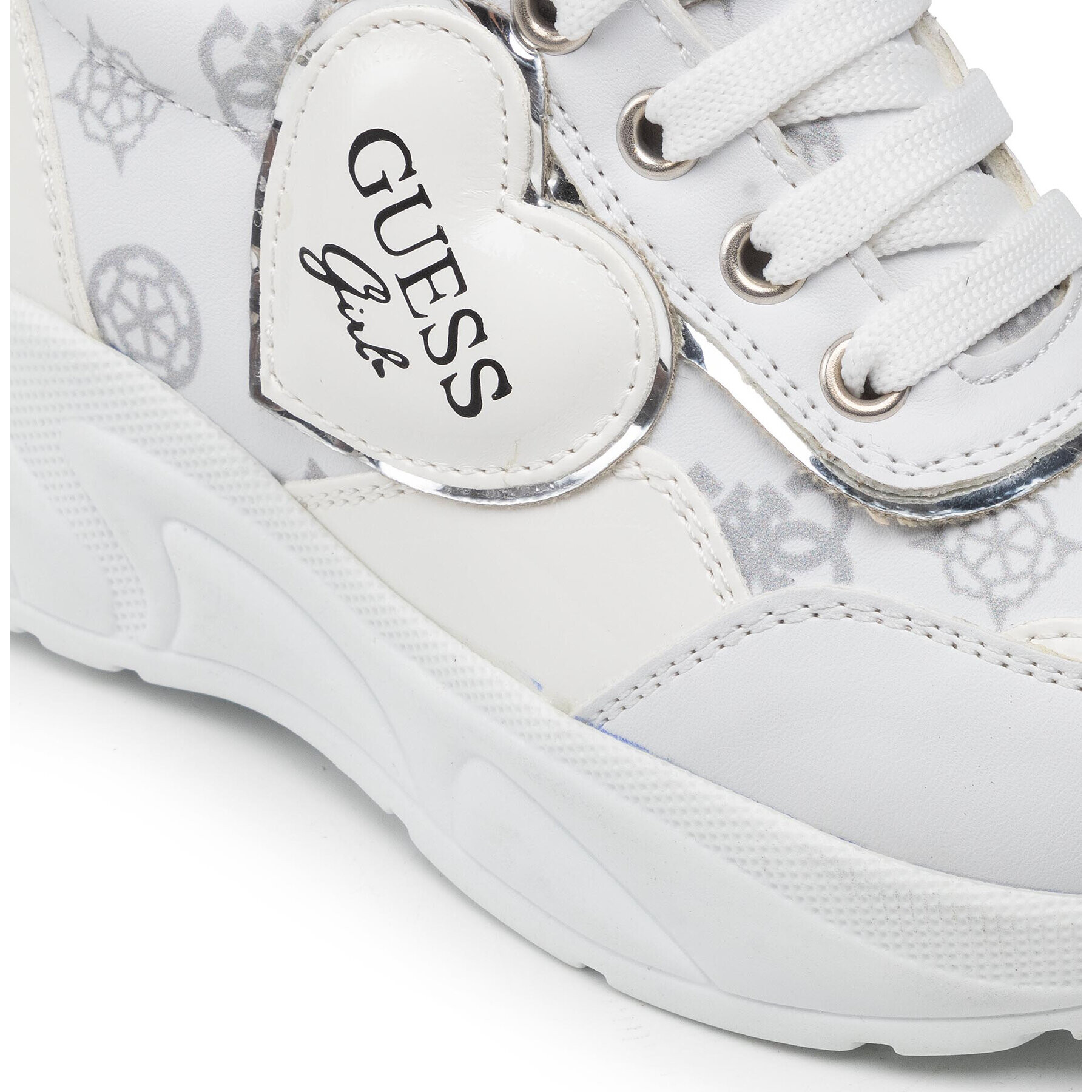 Guess Сникърси FICLA8 FAL12 Бял - Pepit.bg