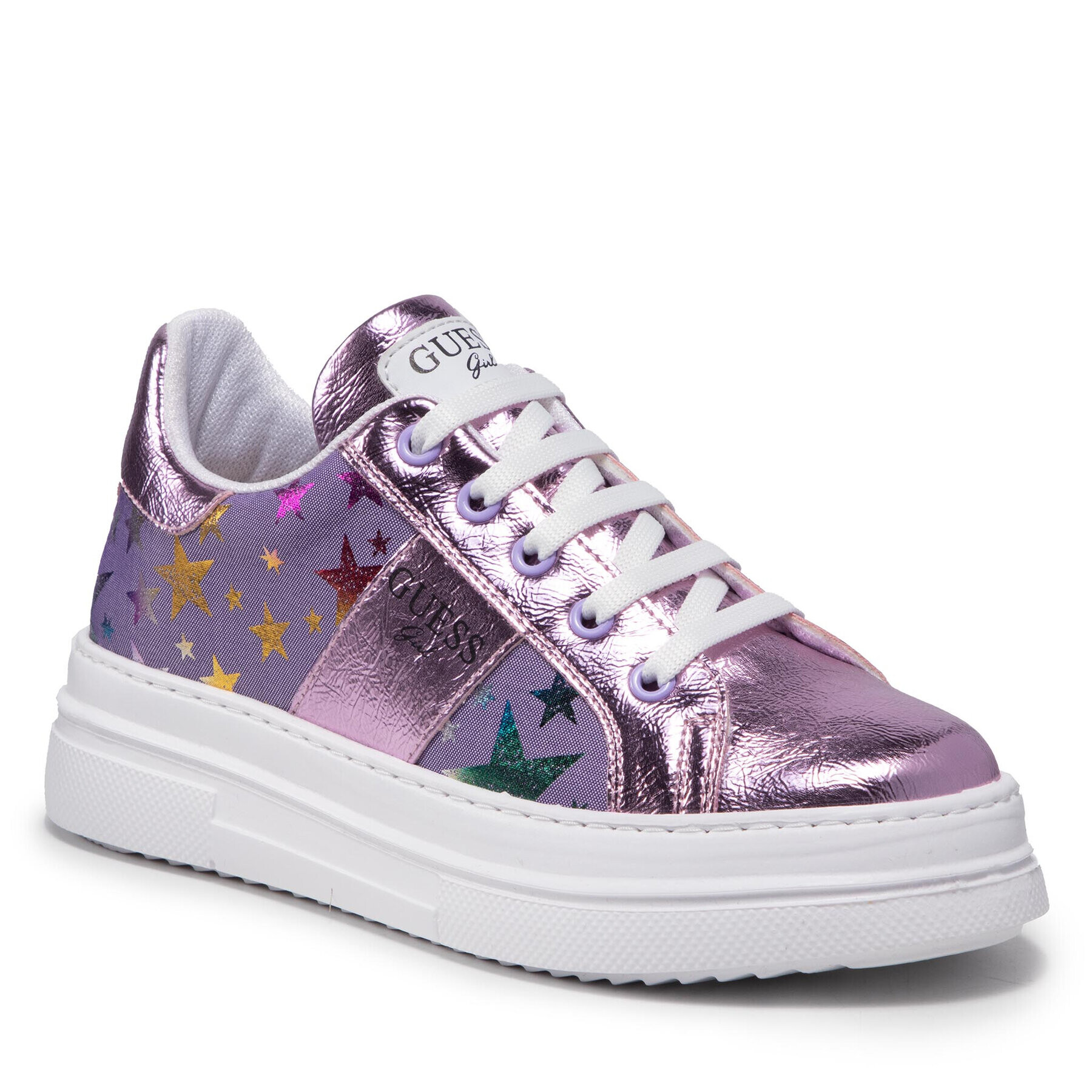 Guess Сникърси FJ5WIM FAB12 Розов - Pepit.bg