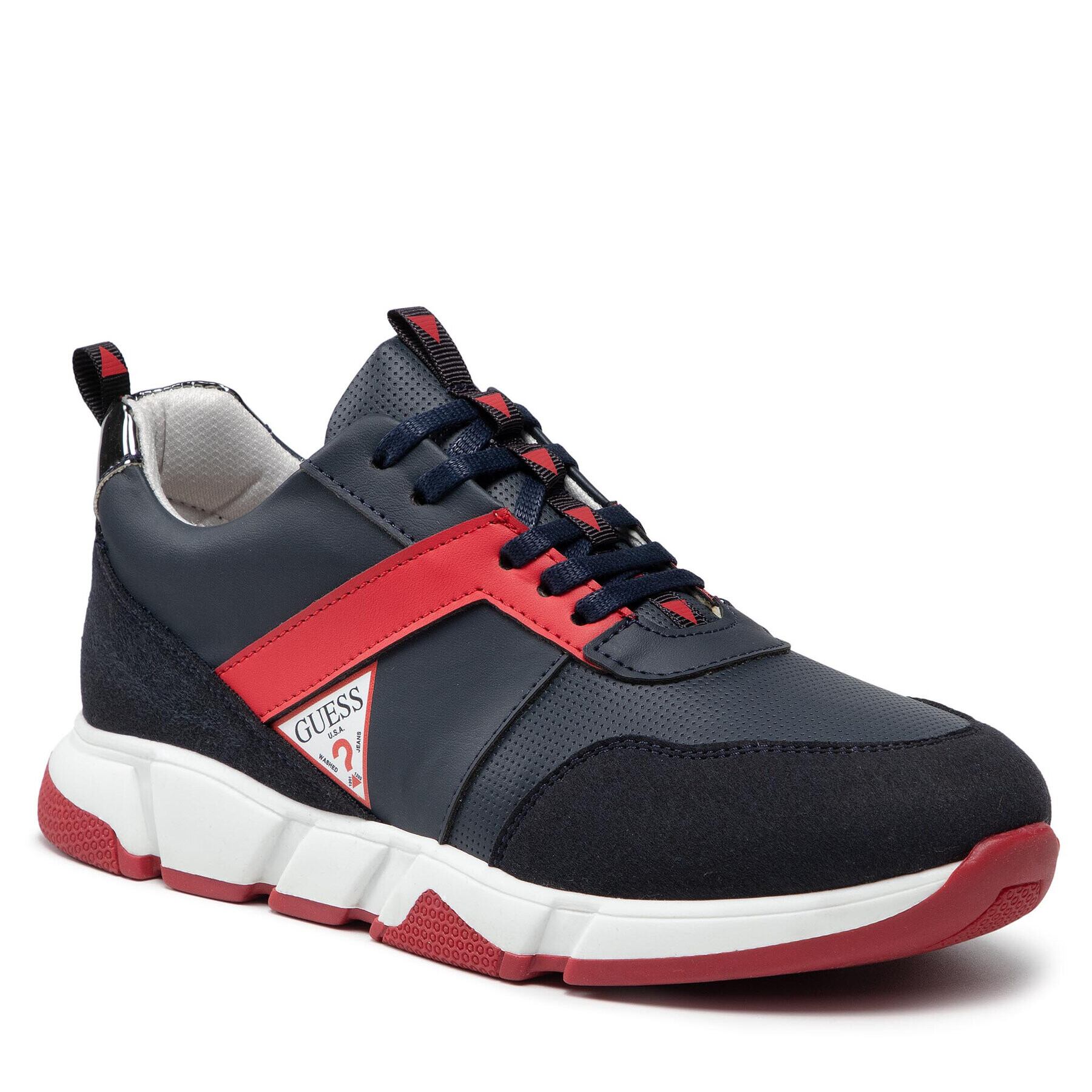 Guess Сникърси FJRIC8 ELE12 Тъмносин - Pepit.bg