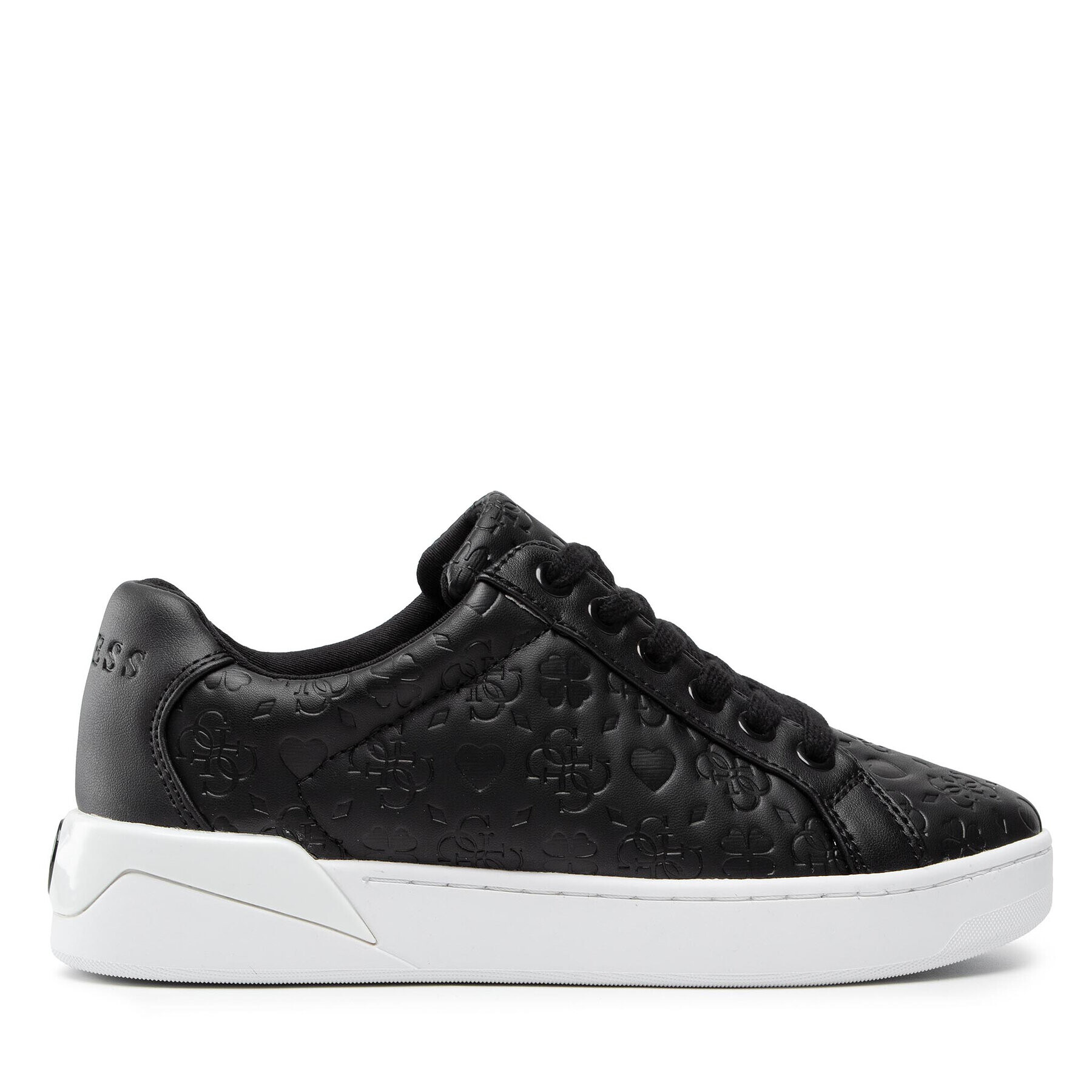 Guess Сникърси FL8RY3 FAL12 Черен - Pepit.bg