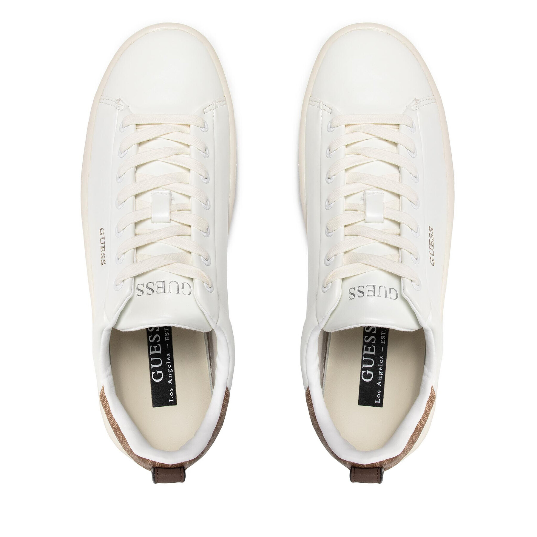 Guess Сникърси FMVIC8 ELL12 Бял - Pepit.bg