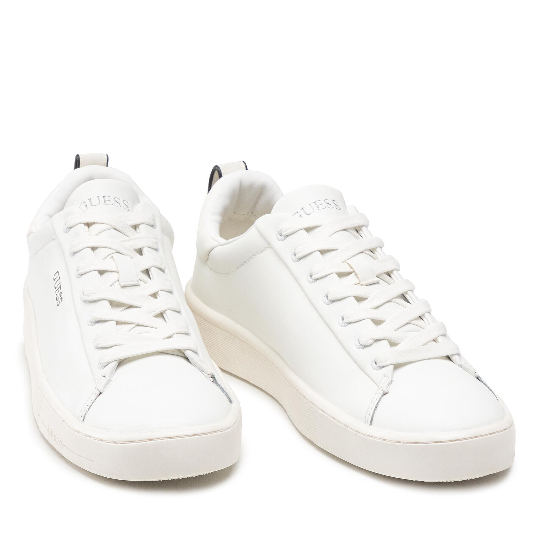 Guess Сникърси FMVIC8 LEA12 Бял - Pepit.bg