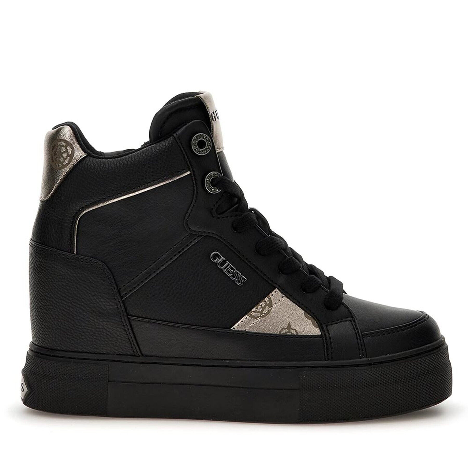 Guess Сникърси Fridan FL7FRI ELE12 Черен - Pepit.bg