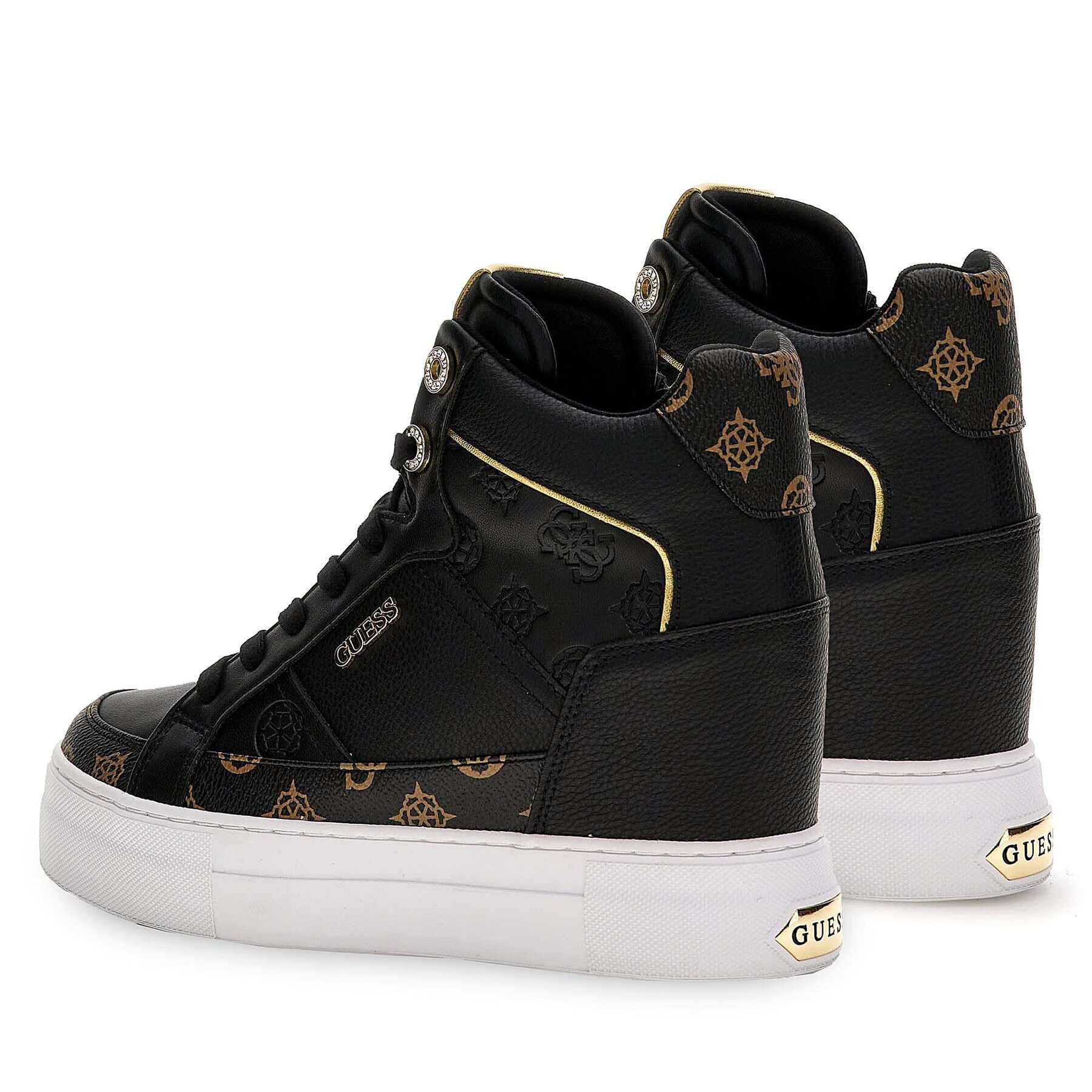 Guess Сникърси Fridan FL7FRI FAL12 Черен - Pepit.bg