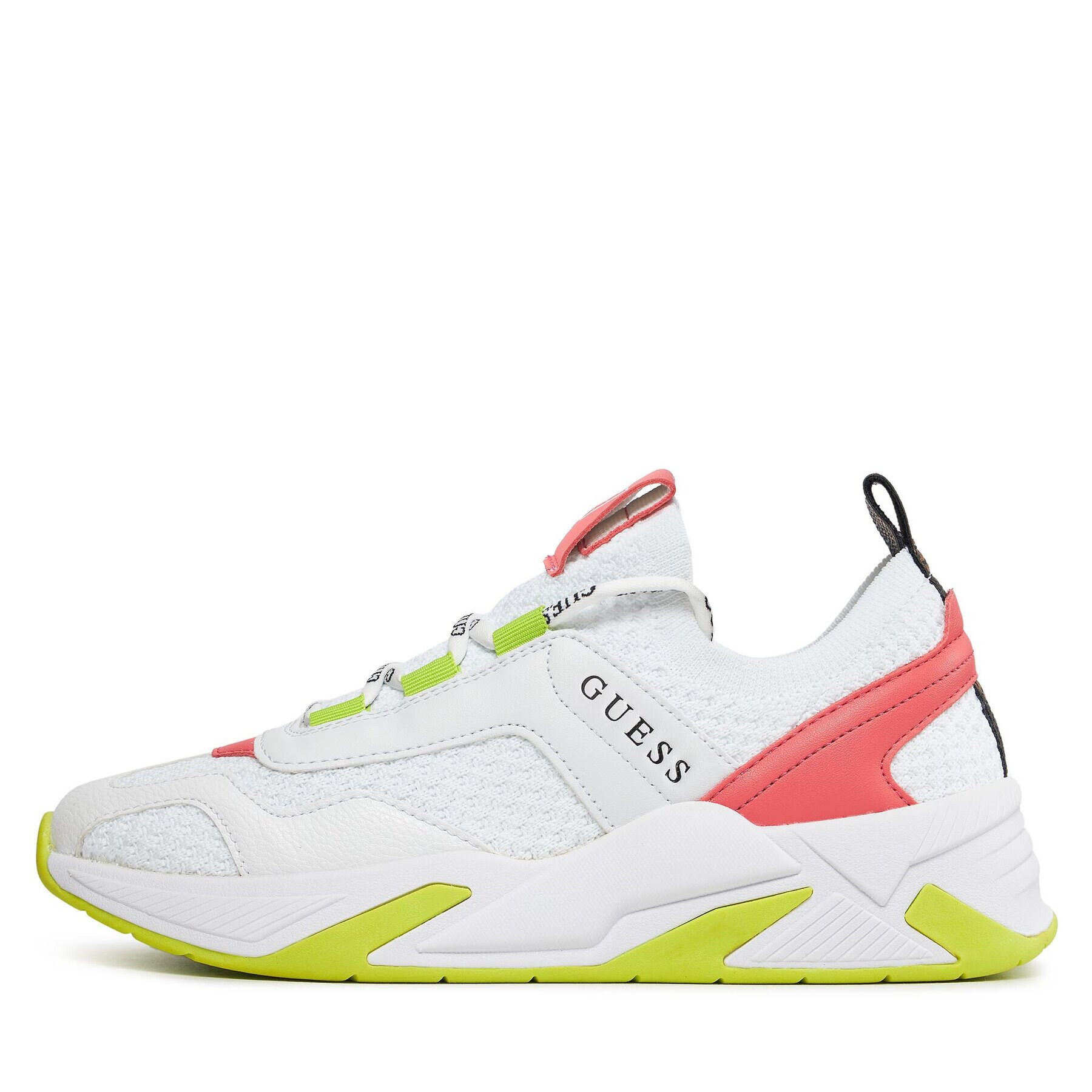 Guess Сникърси Geniver2 FLPGE2 FAB12 Бял - Pepit.bg