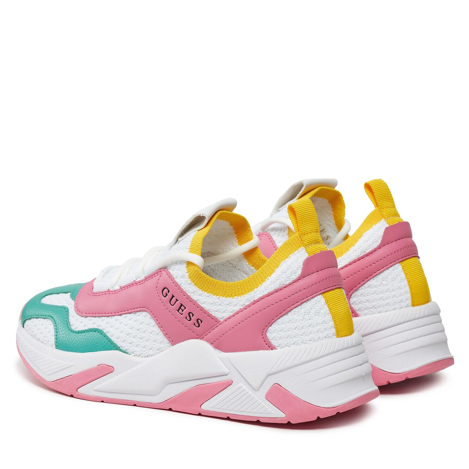 Guess Сникърси Geniver2 FLPGE2 FAB12 Бял - Pepit.bg