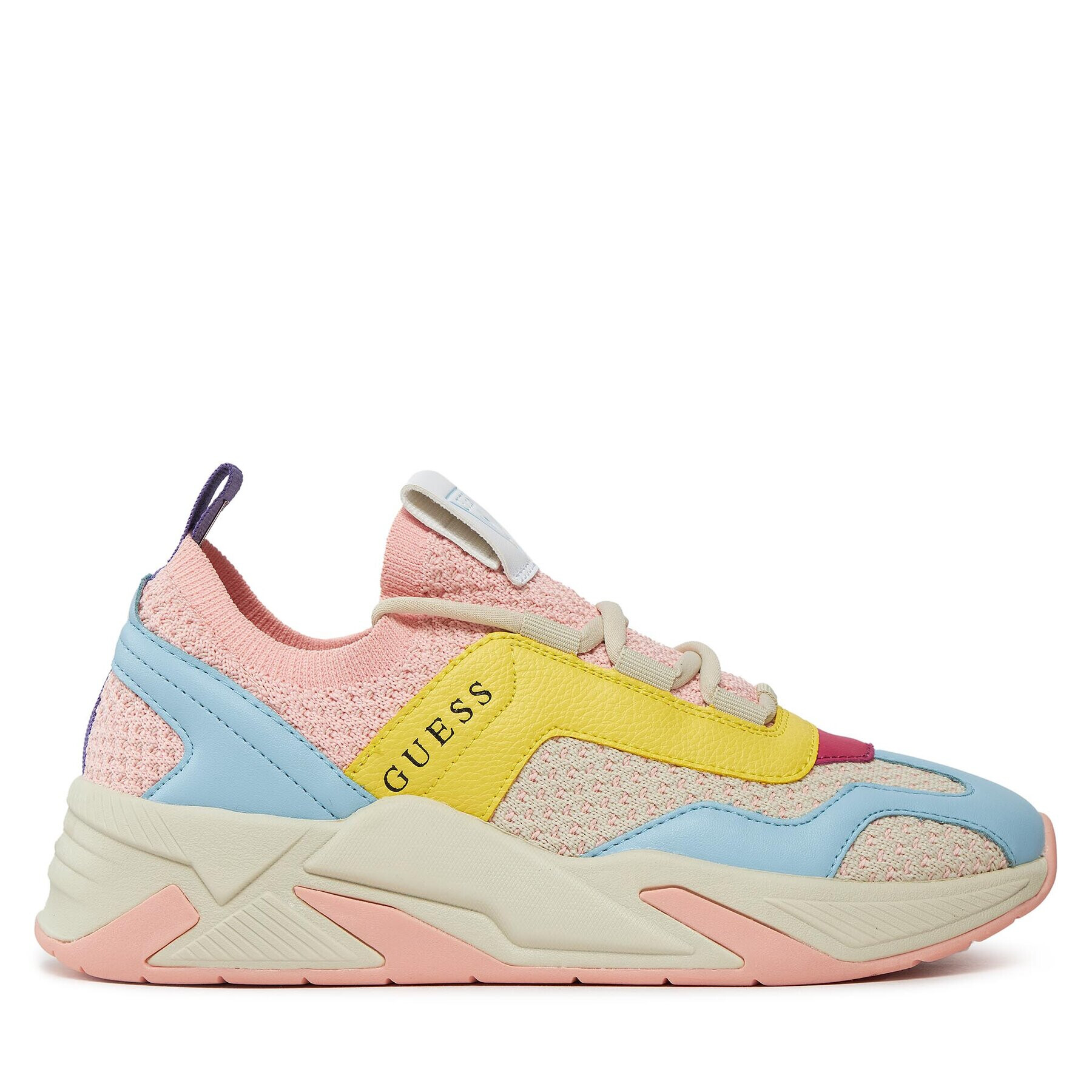 Guess Сникърси Geniver2 FLPGE2 FAB12 Розов - Pepit.bg
