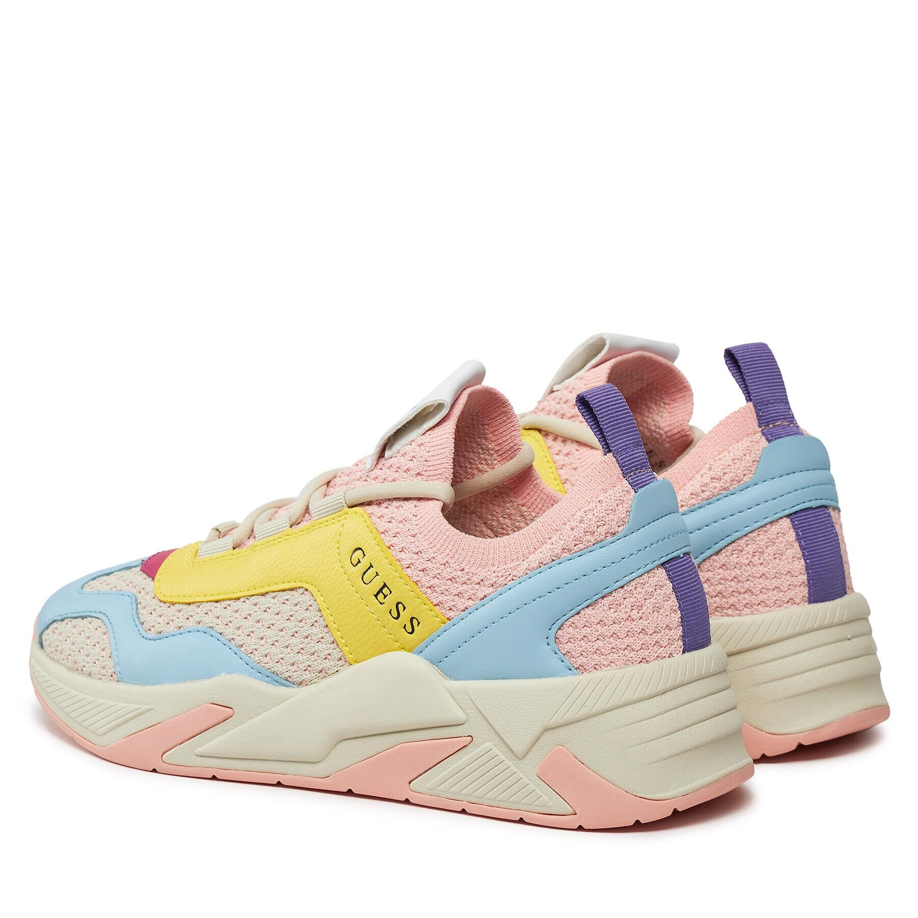 Guess Сникърси Geniver2 FLPGE2 FAB12 Розов - Pepit.bg