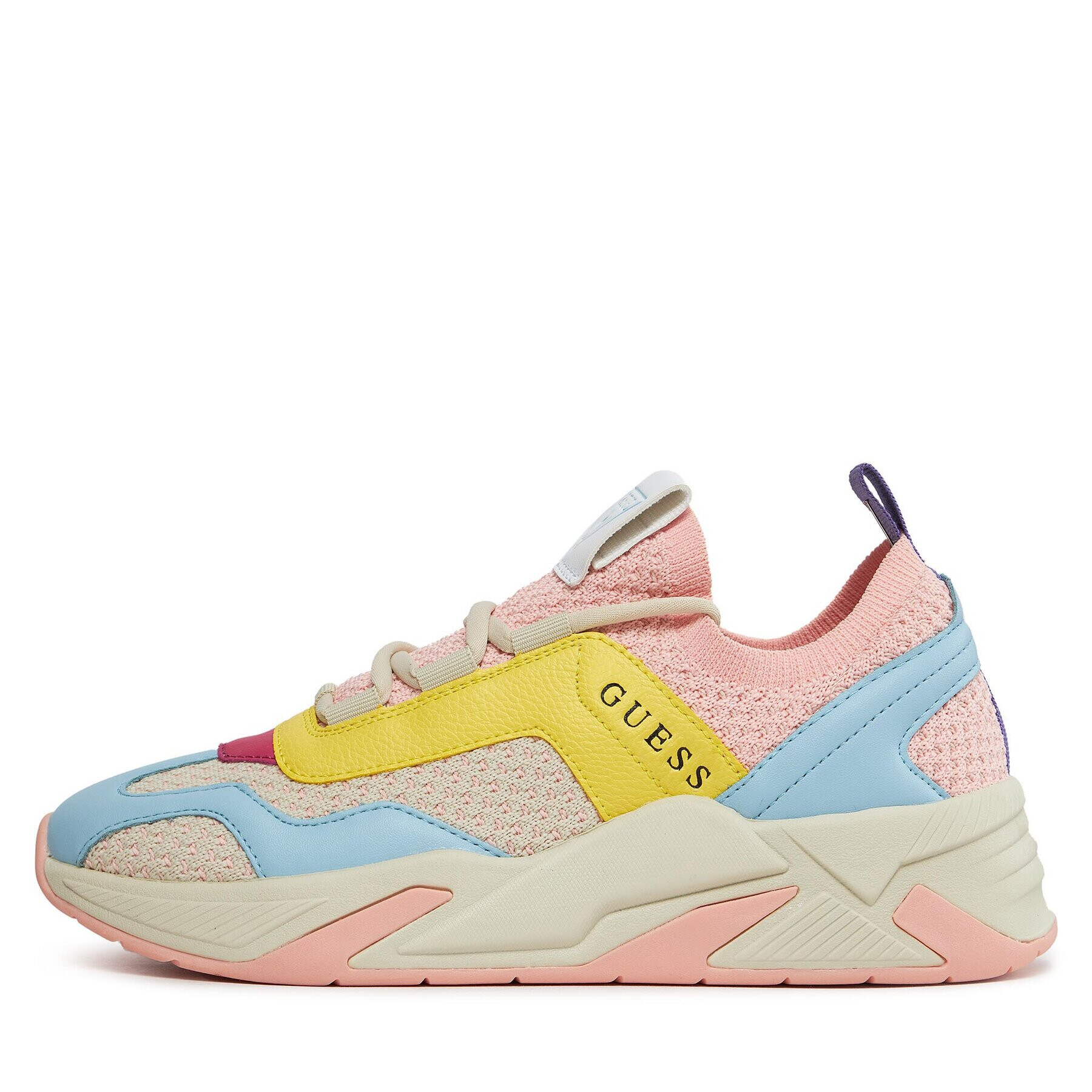 Guess Сникърси Geniver2 FLPGE2 FAB12 Розов - Pepit.bg