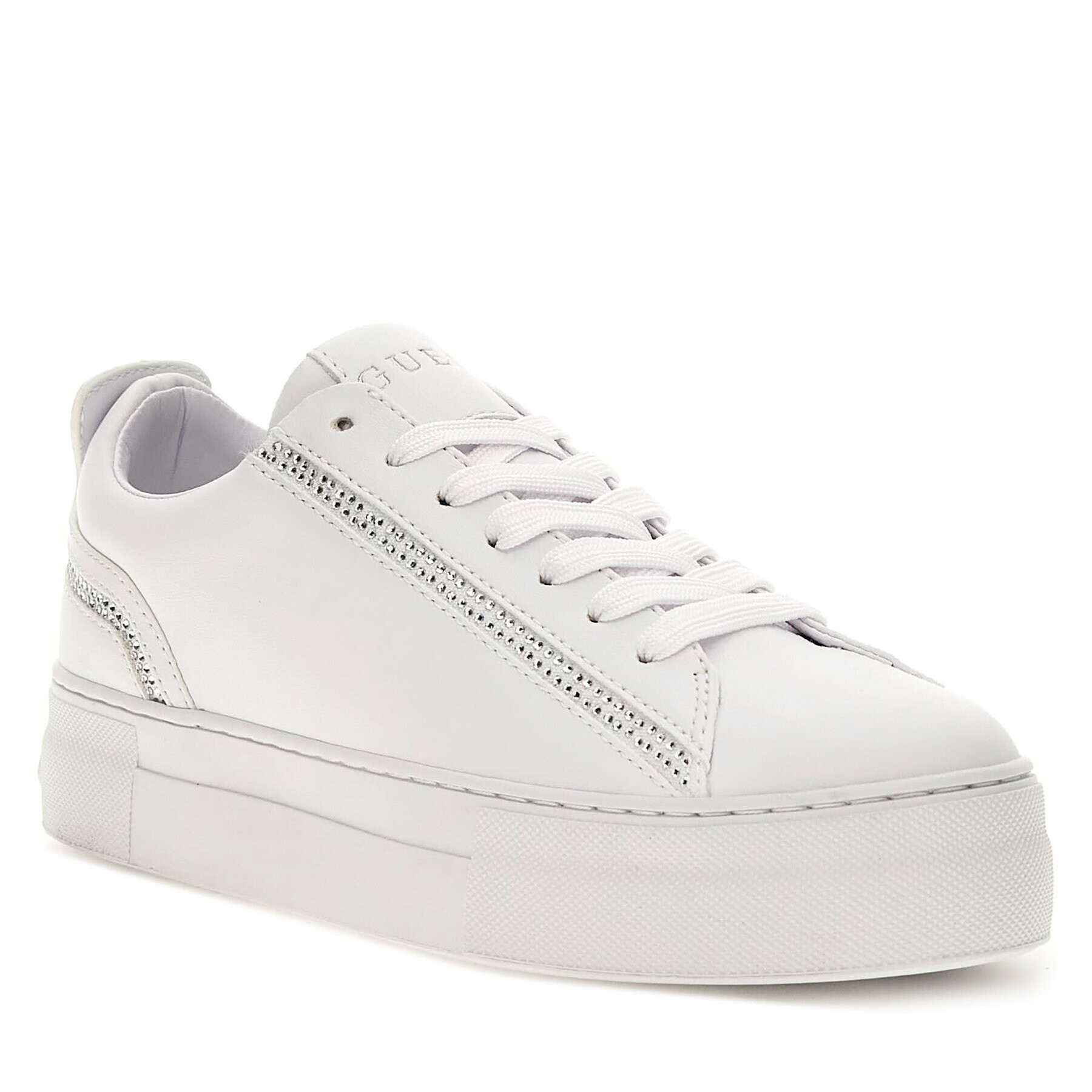 Guess Сникърси Gianele2 FL7G2N ELE12 Бял - Pepit.bg