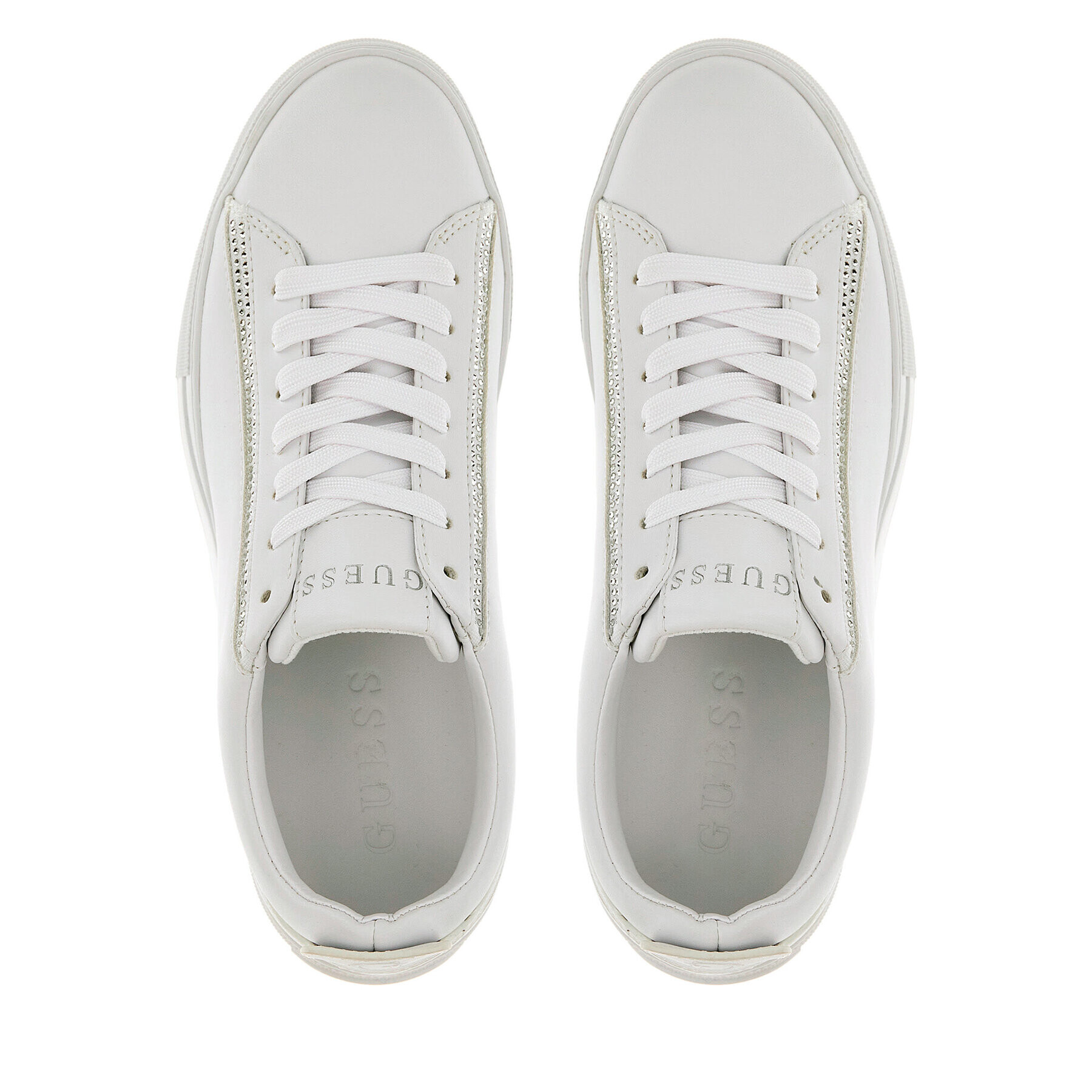 Guess Сникърси Gianele2 FL7G2N ELE12 Бял - Pepit.bg