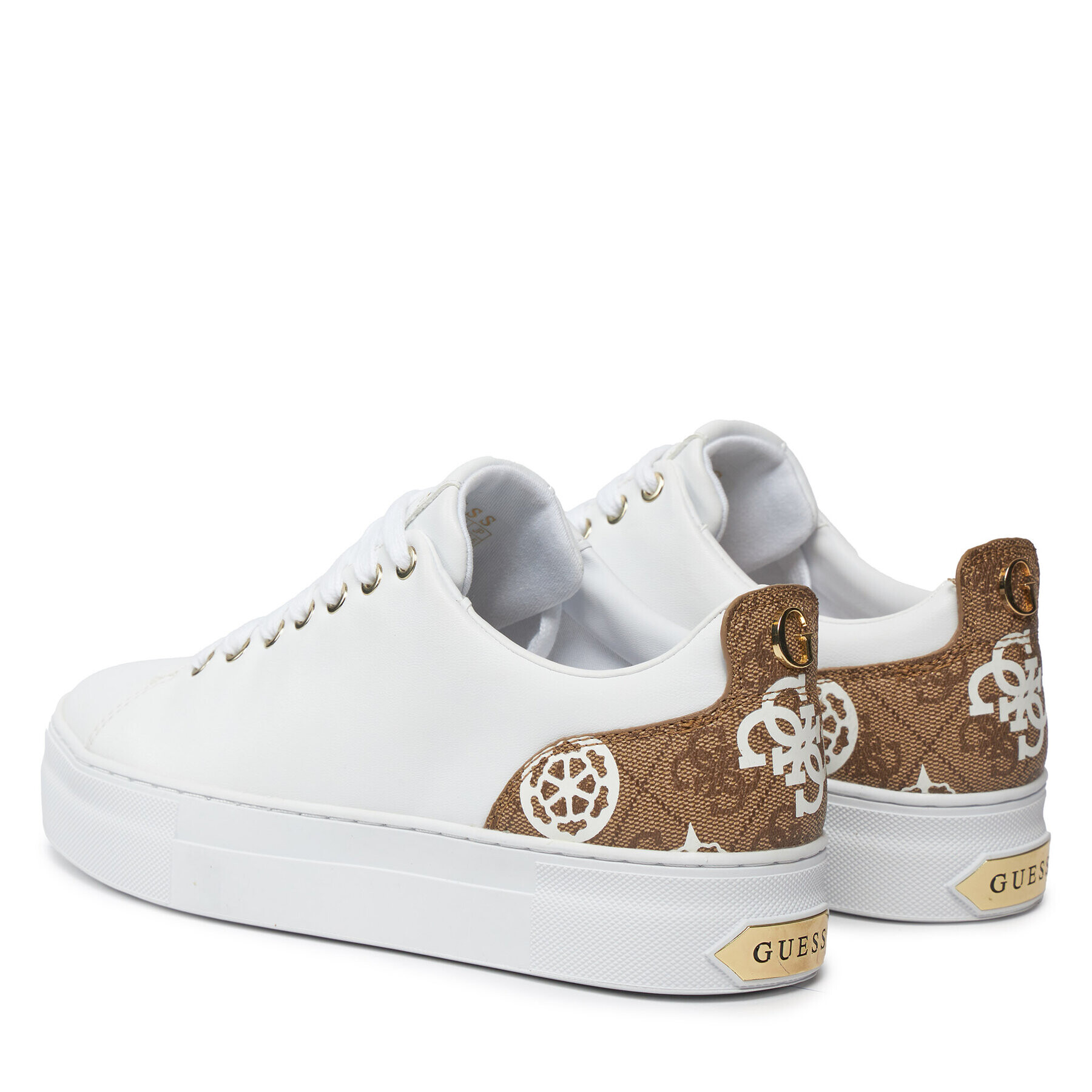Guess Сникърси Gianele4 FLPGN4 ELE12 Бял - Pepit.bg