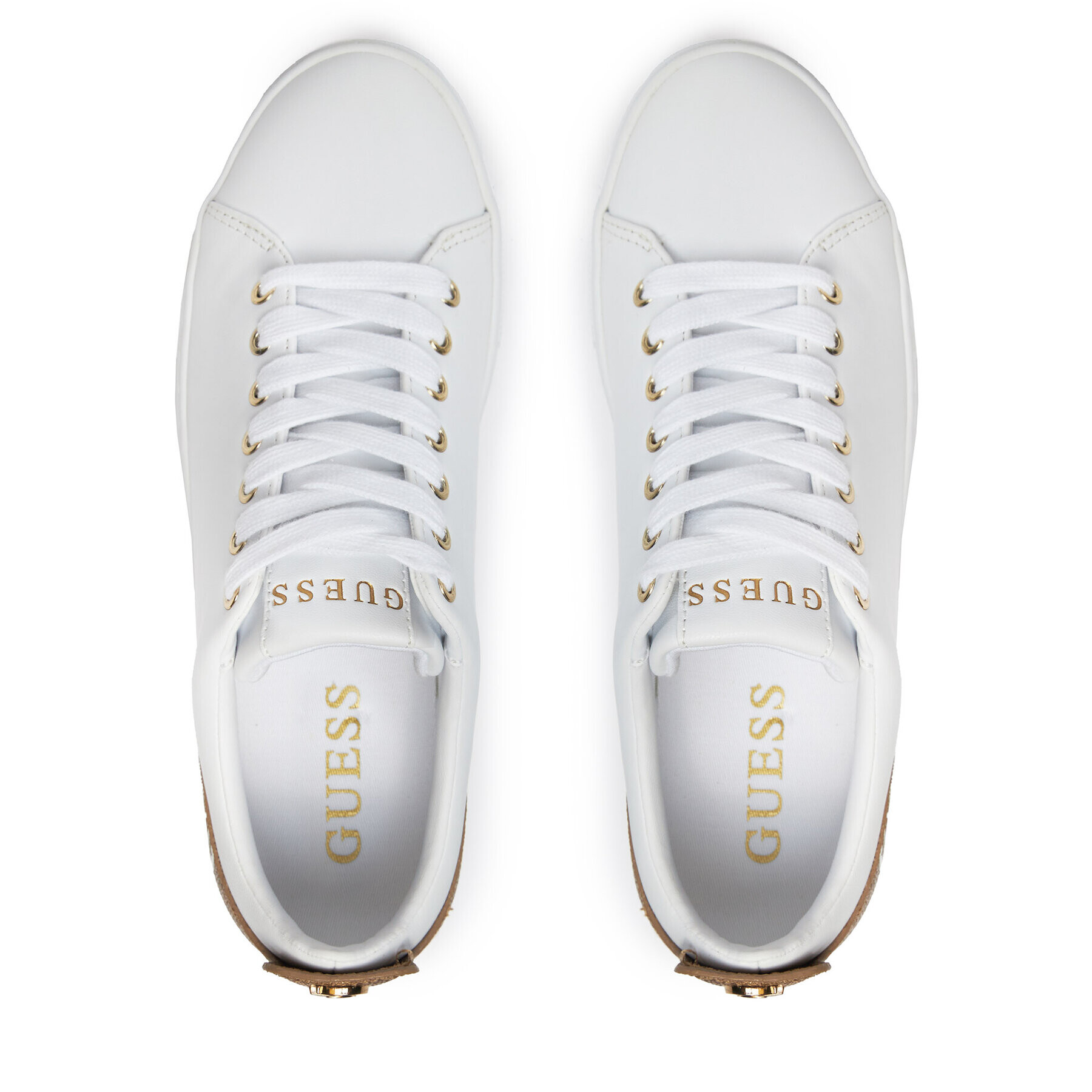 Guess Сникърси Gianele4 FLPGN4 ELE12 Бял - Pepit.bg