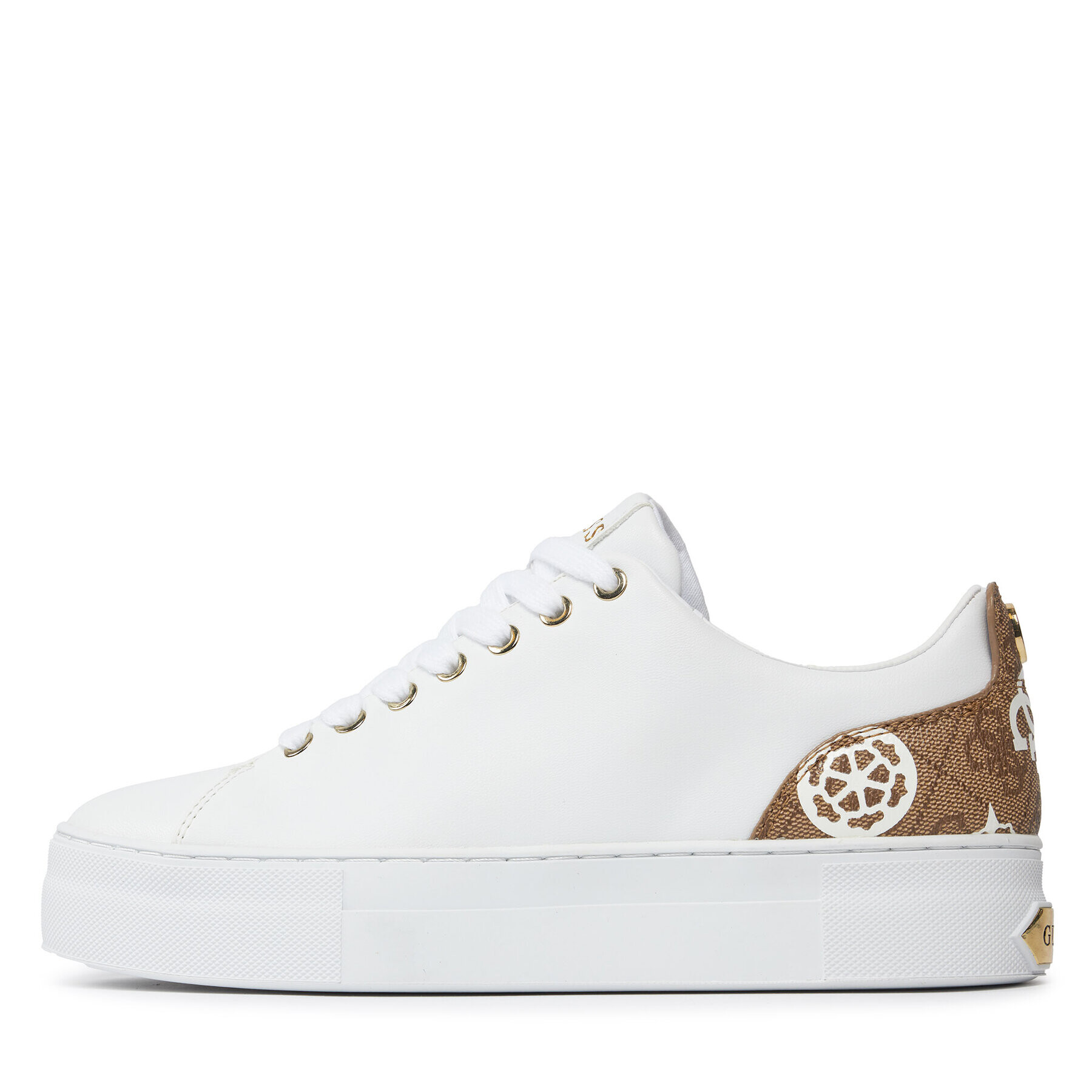 Guess Сникърси Gianele4 FLPGN4 ELE12 Бял - Pepit.bg