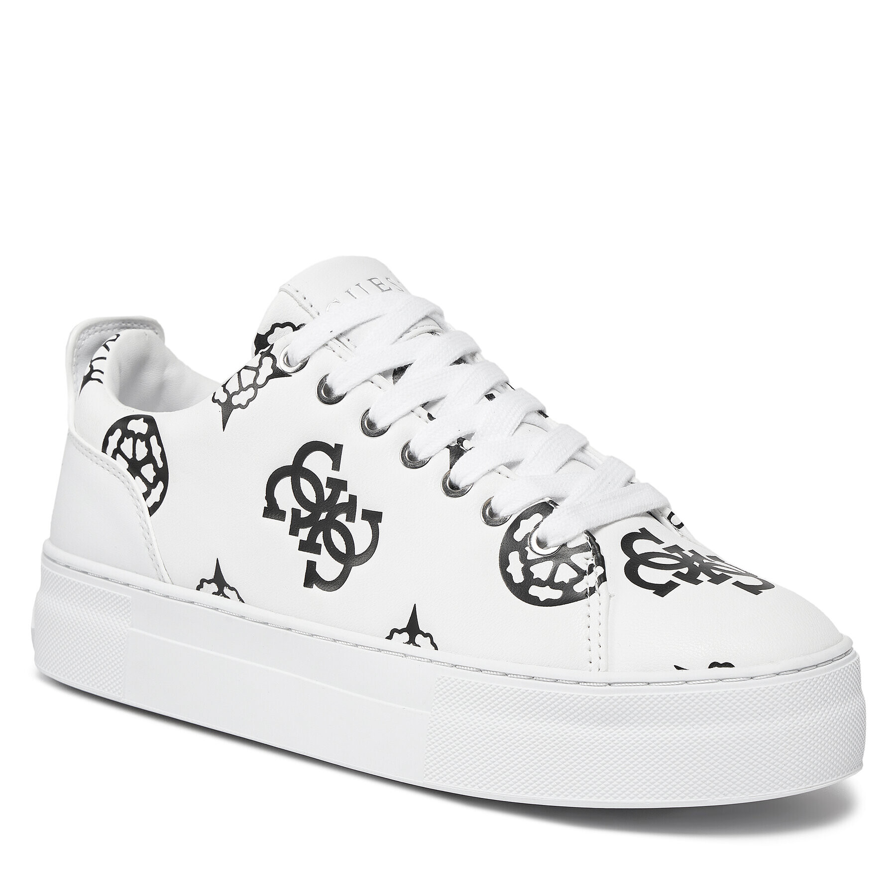 Guess Сникърси Gianele4 FLPGN4 ELE12 Бял - Pepit.bg
