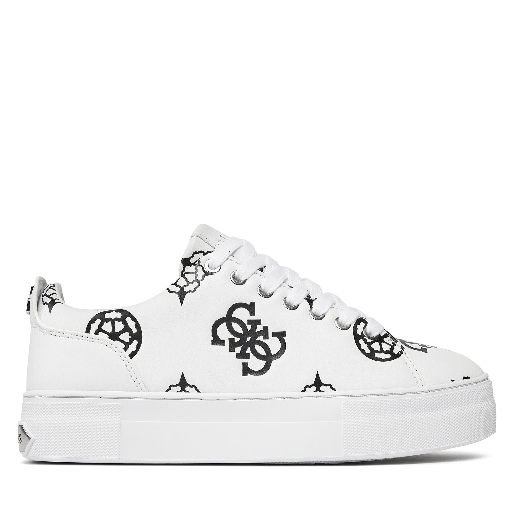 Guess Сникърси Gianele4 FLPGN4 ELE12 Бял - Pepit.bg
