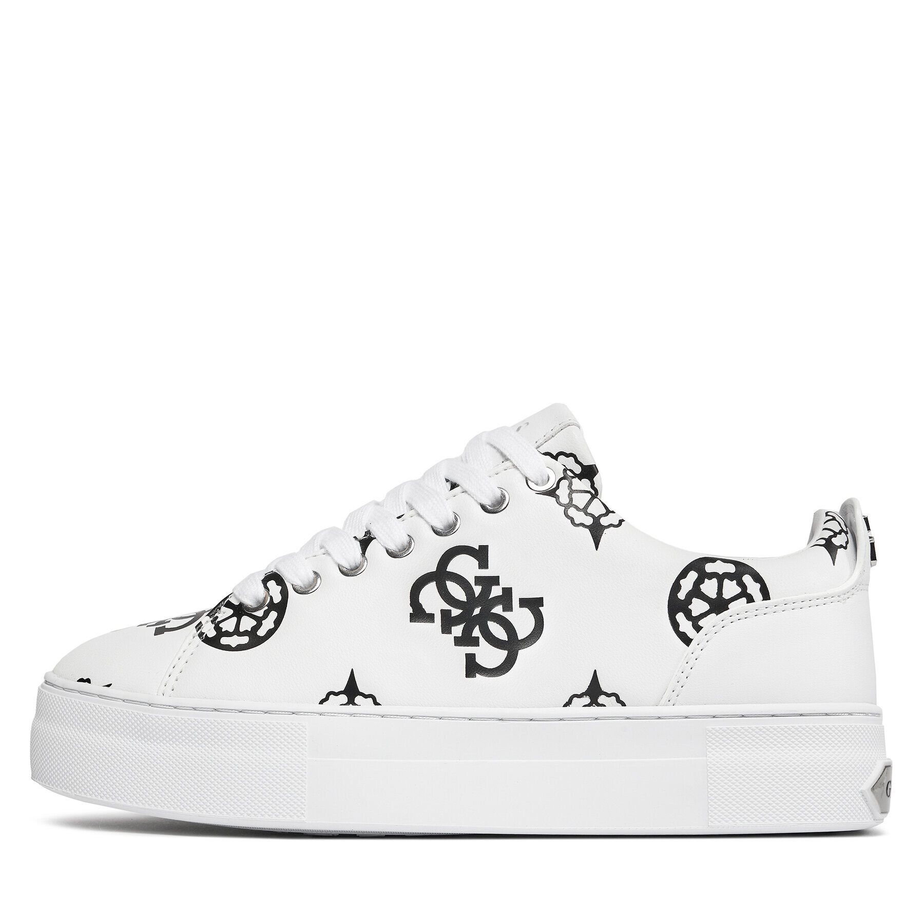 Guess Сникърси Gianele4 FLPGN4 ELE12 Бял - Pepit.bg