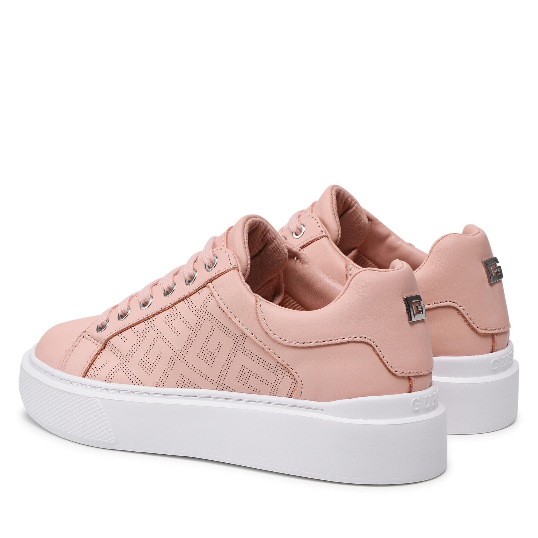 Guess Сникърси Ivee FL5IVE ELE12 Розов - Pepit.bg