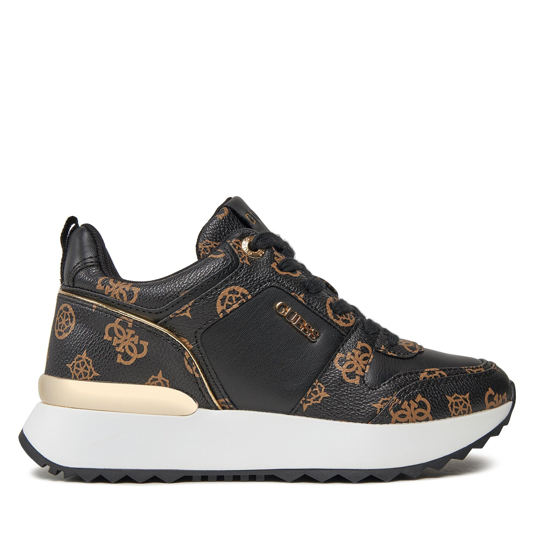Guess Сникърси Kaddy FL8DDY FAL12 Кафяв - Pepit.bg