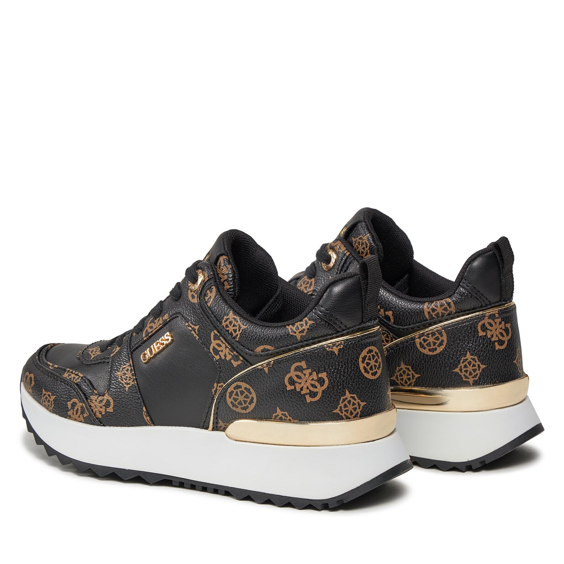 Guess Сникърси Kaddy FL8DDY FAL12 Кафяв - Pepit.bg