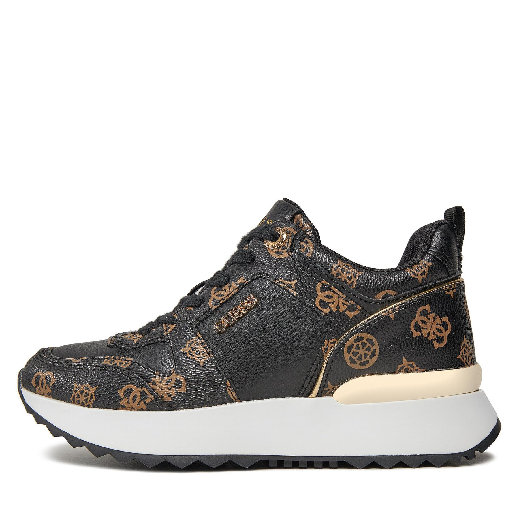 Guess Сникърси Kaddy FL8DDY FAL12 Кафяв - Pepit.bg