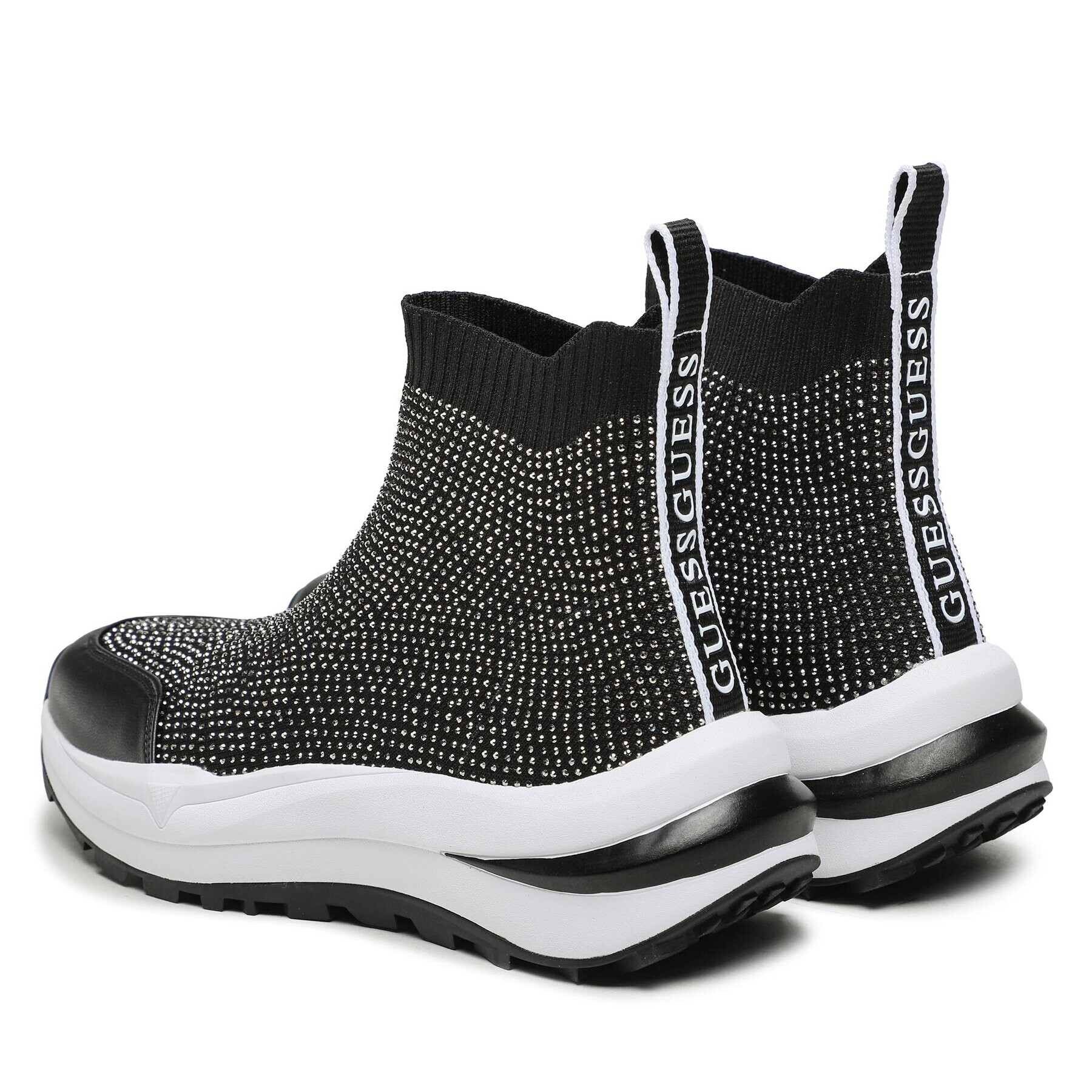 Guess Сникърси Kadly FL7KDY FAM12 Черен - Pepit.bg