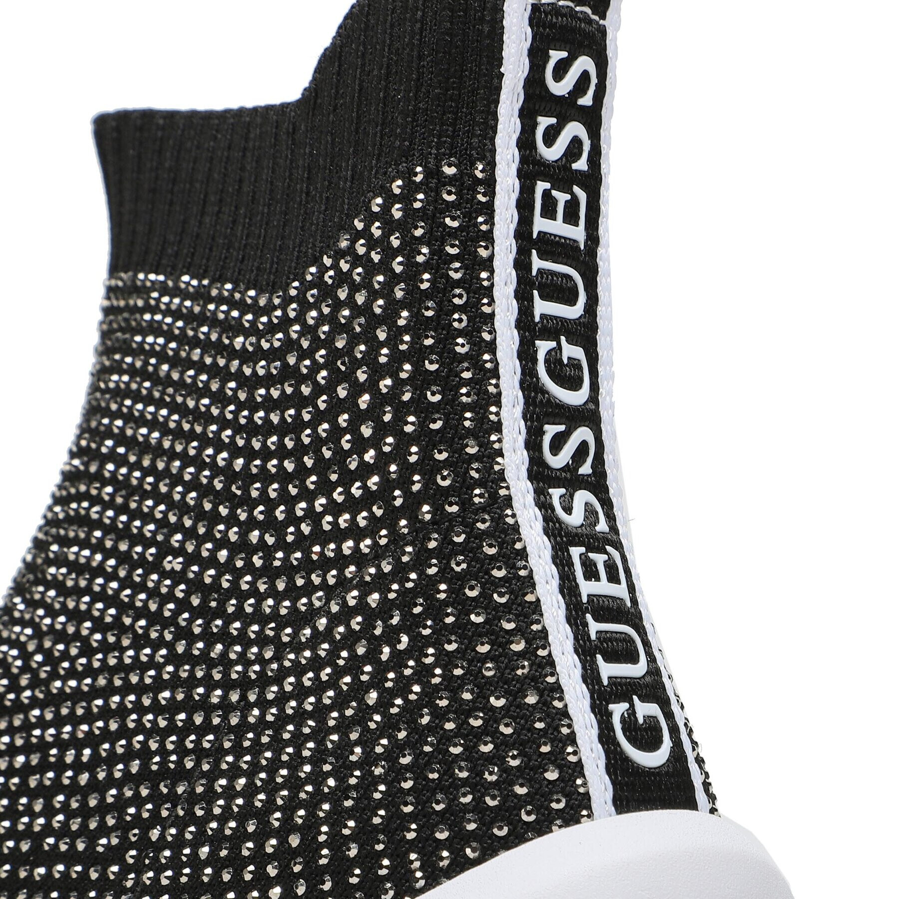 Guess Сникърси Kadly FL7KDY FAM12 Черен - Pepit.bg