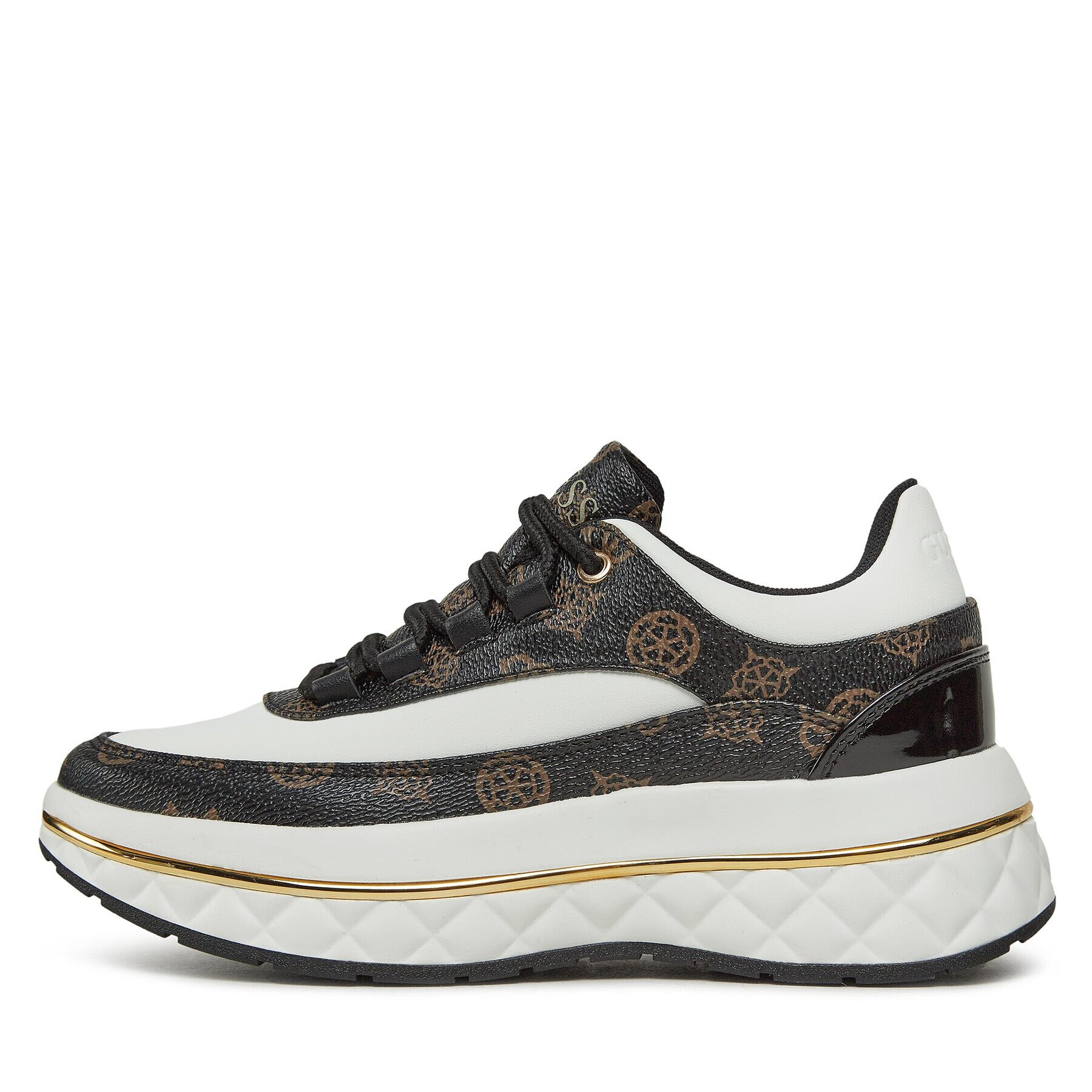 Guess Сникърси Kyra FL8KYR FAL12 Бял - Pepit.bg