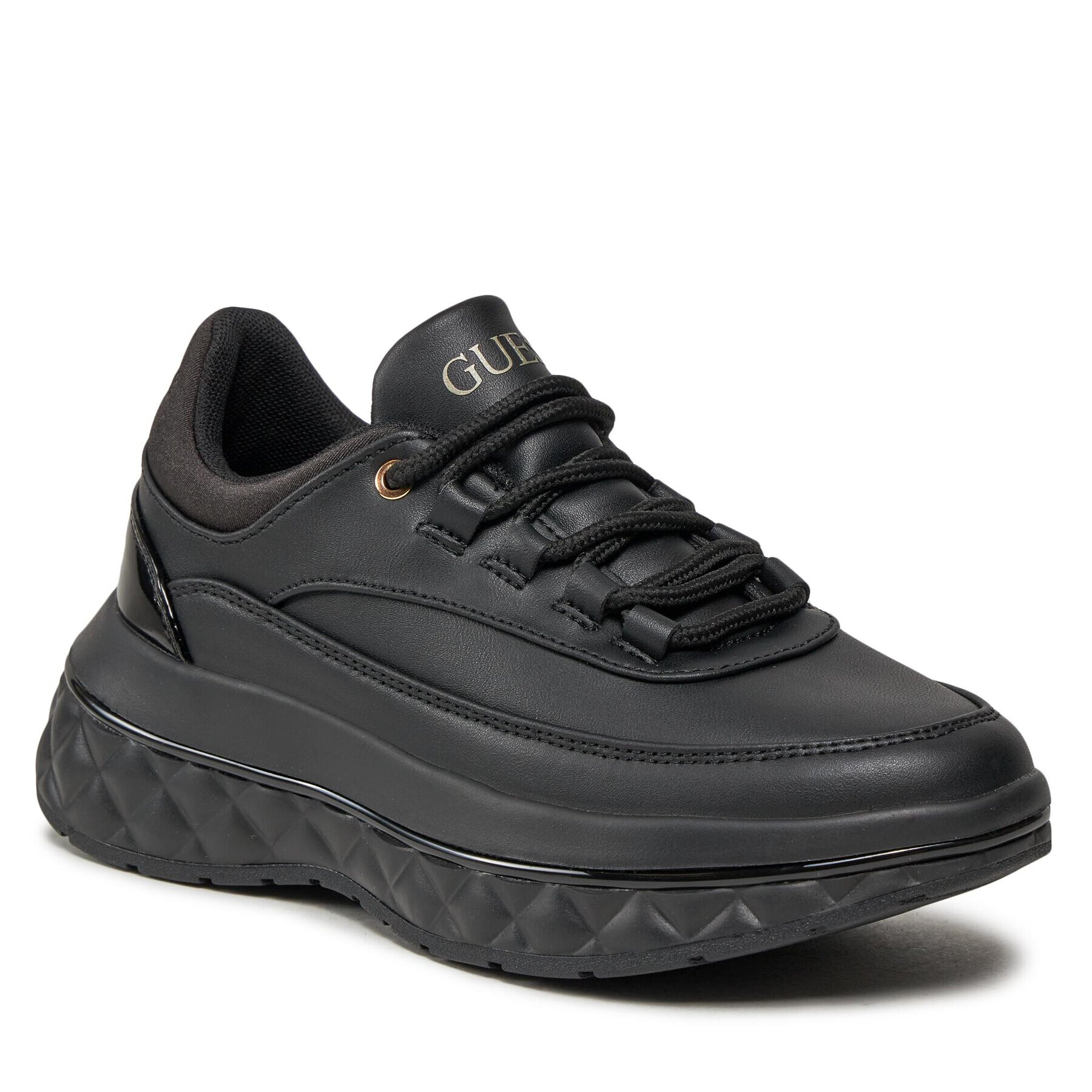 Guess Сникърси Kyra FL8KYR FAP12 Черен - Pepit.bg