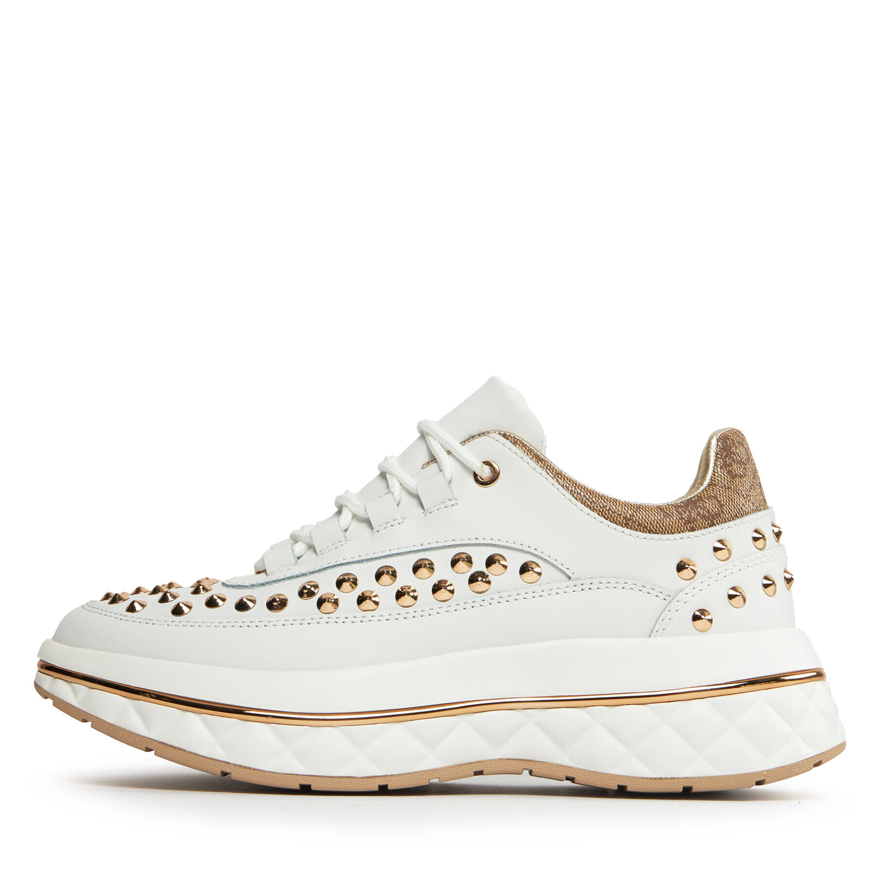 Guess Сникърси Kyra FLPKYR LEM12 Бял - Pepit.bg