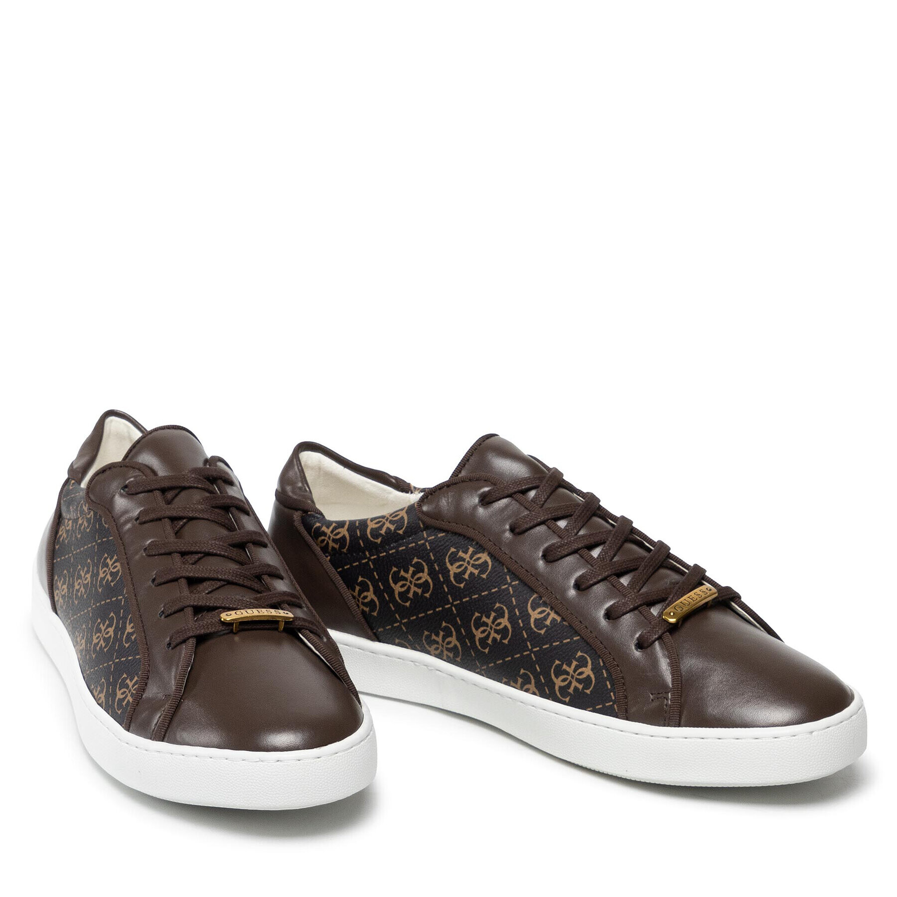 Guess Сникърси Lezzeno FM5LEZ FAL12 Кафяв - Pepit.bg