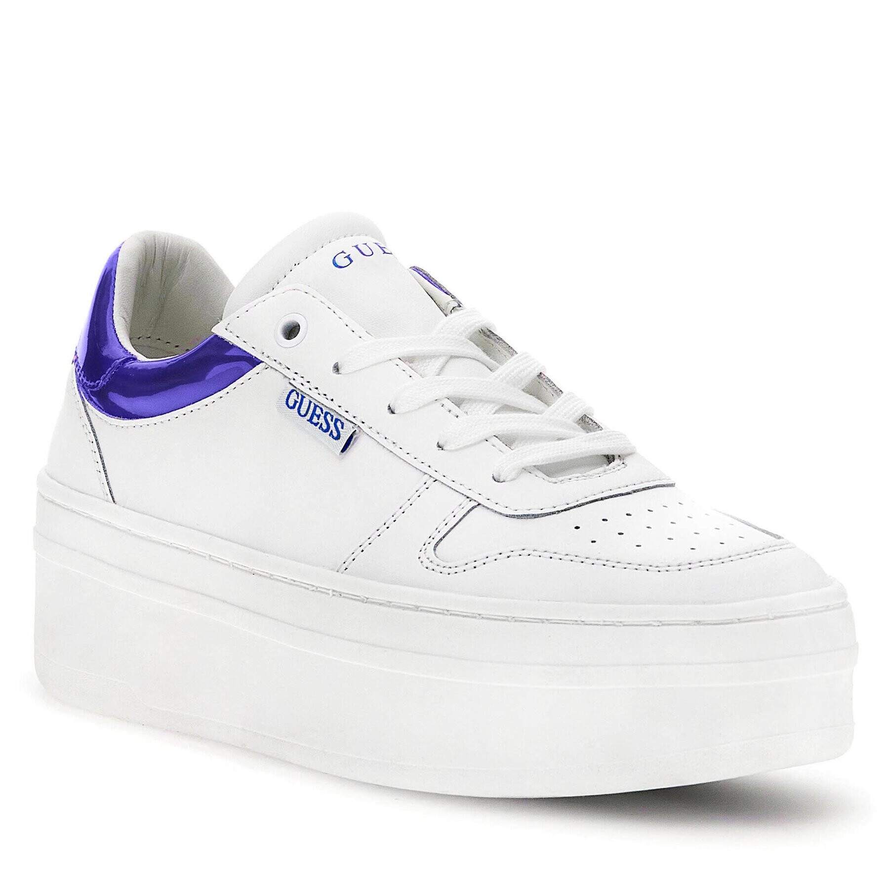 Guess Сникърси Lifet FL7LIF LEA12 Бял - Pepit.bg