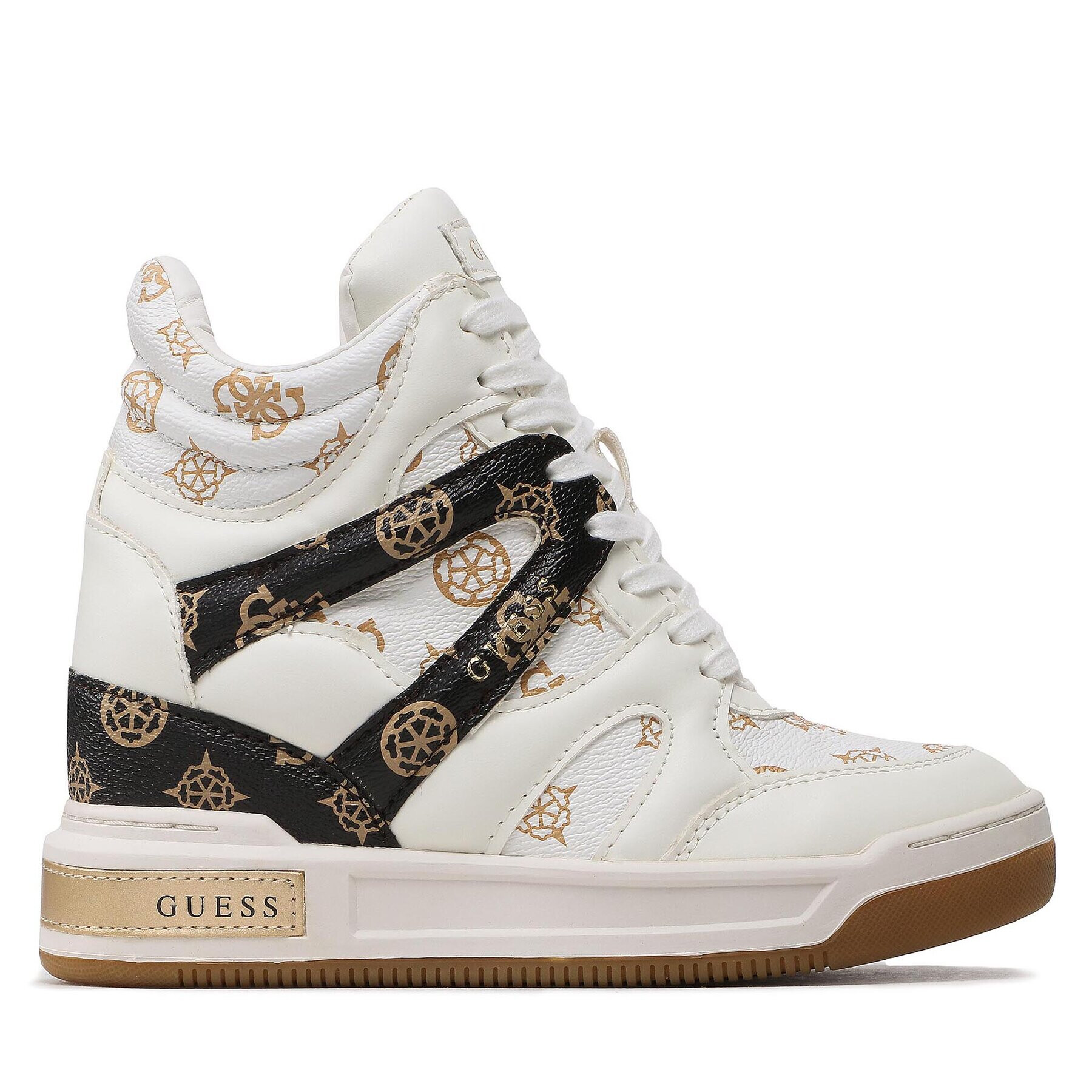 Guess Сникърси Lisa FL5LIS FAL12 Бял - Pepit.bg