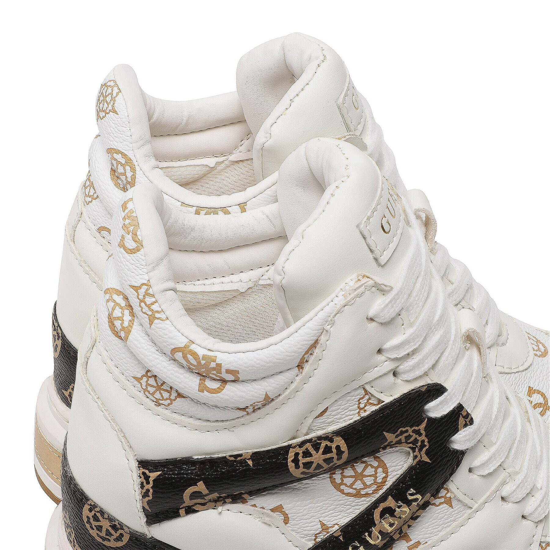 Guess Сникърси Lisa FL5LIS FAL12 Бял - Pepit.bg