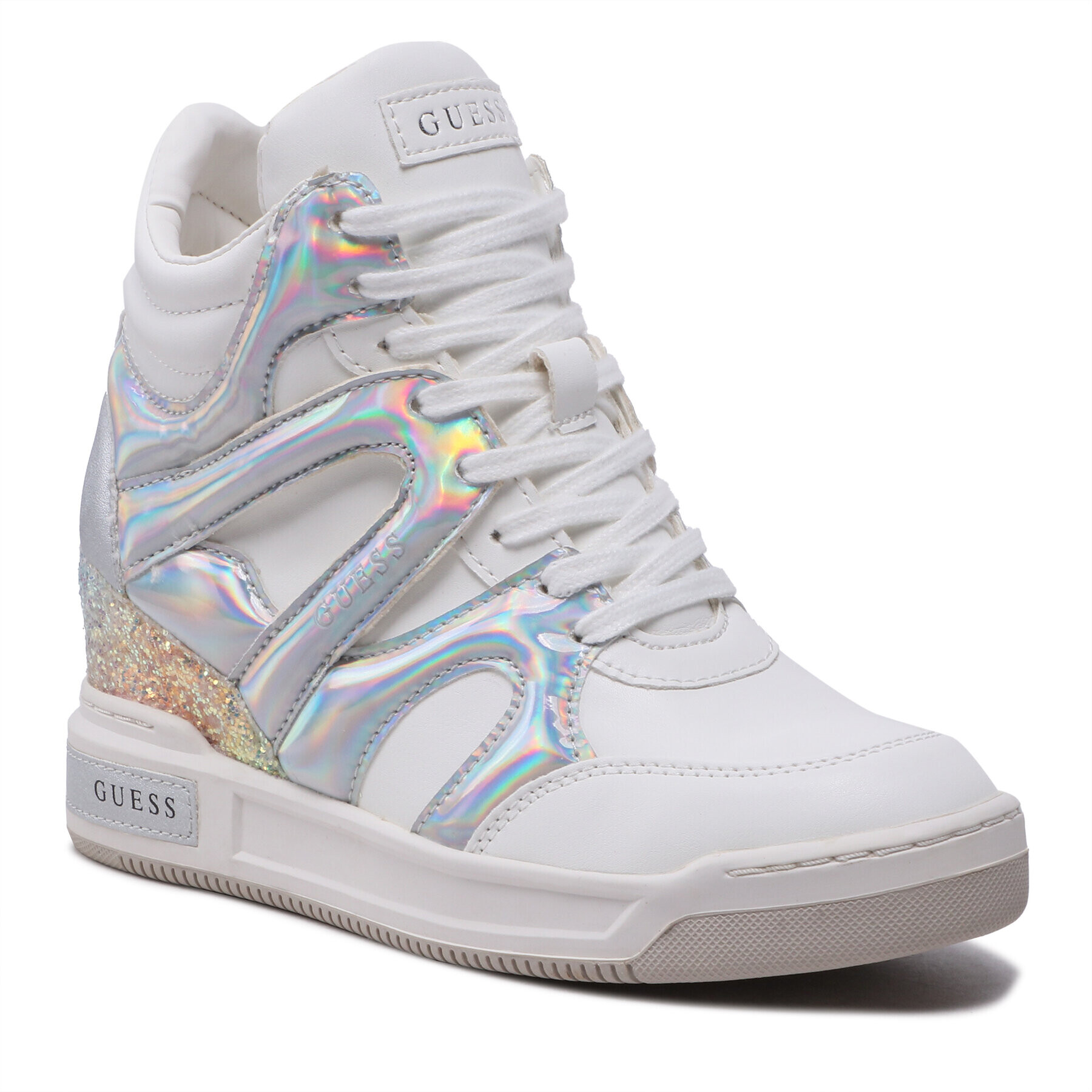 Guess Сникърси Lisa FL5LIS SMA12 Бял - Pepit.bg