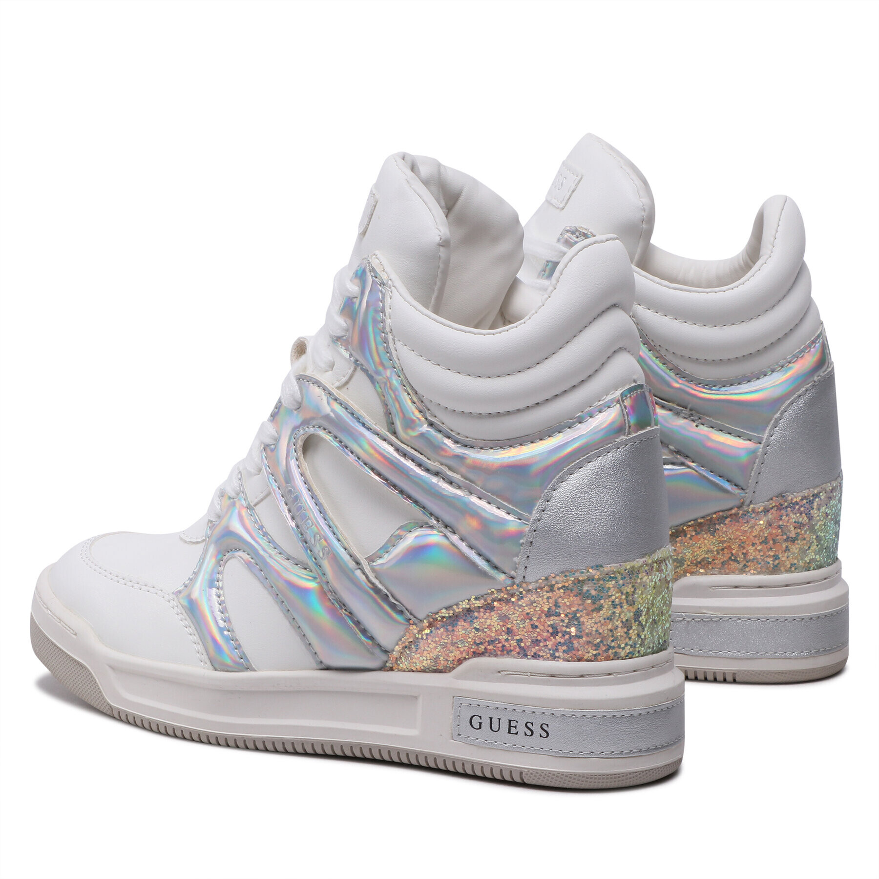 Guess Сникърси Lisa FL5LIS SMA12 Бял - Pepit.bg