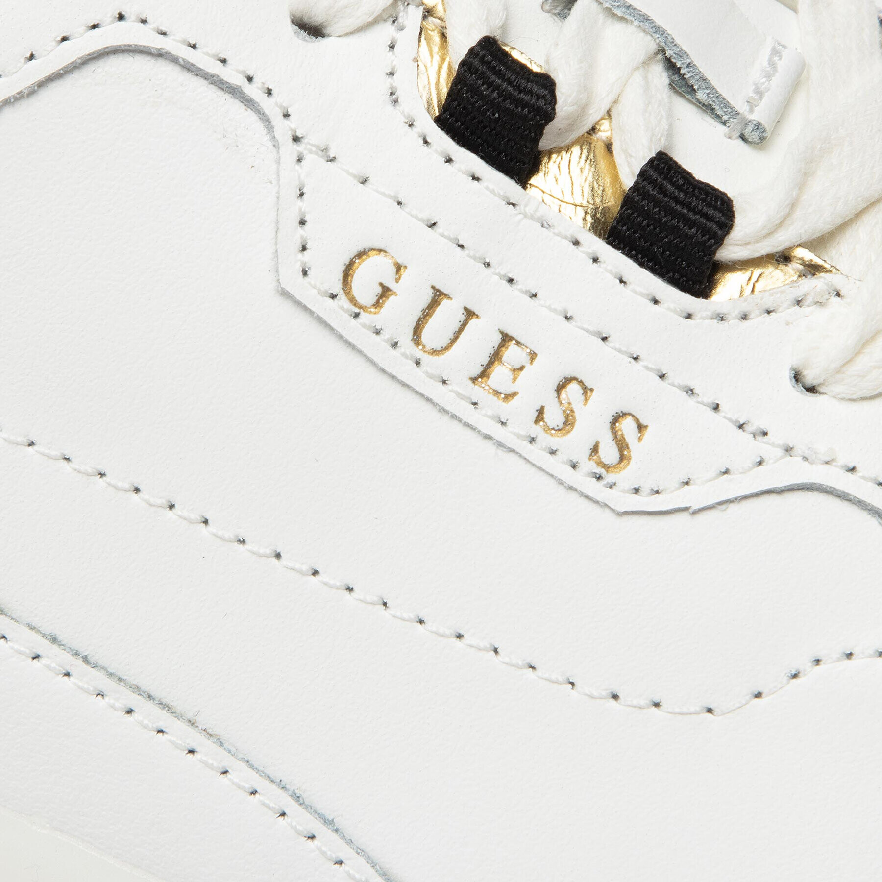 Guess Сникърси Massa FM8MAS LEA12 Бял - Pepit.bg