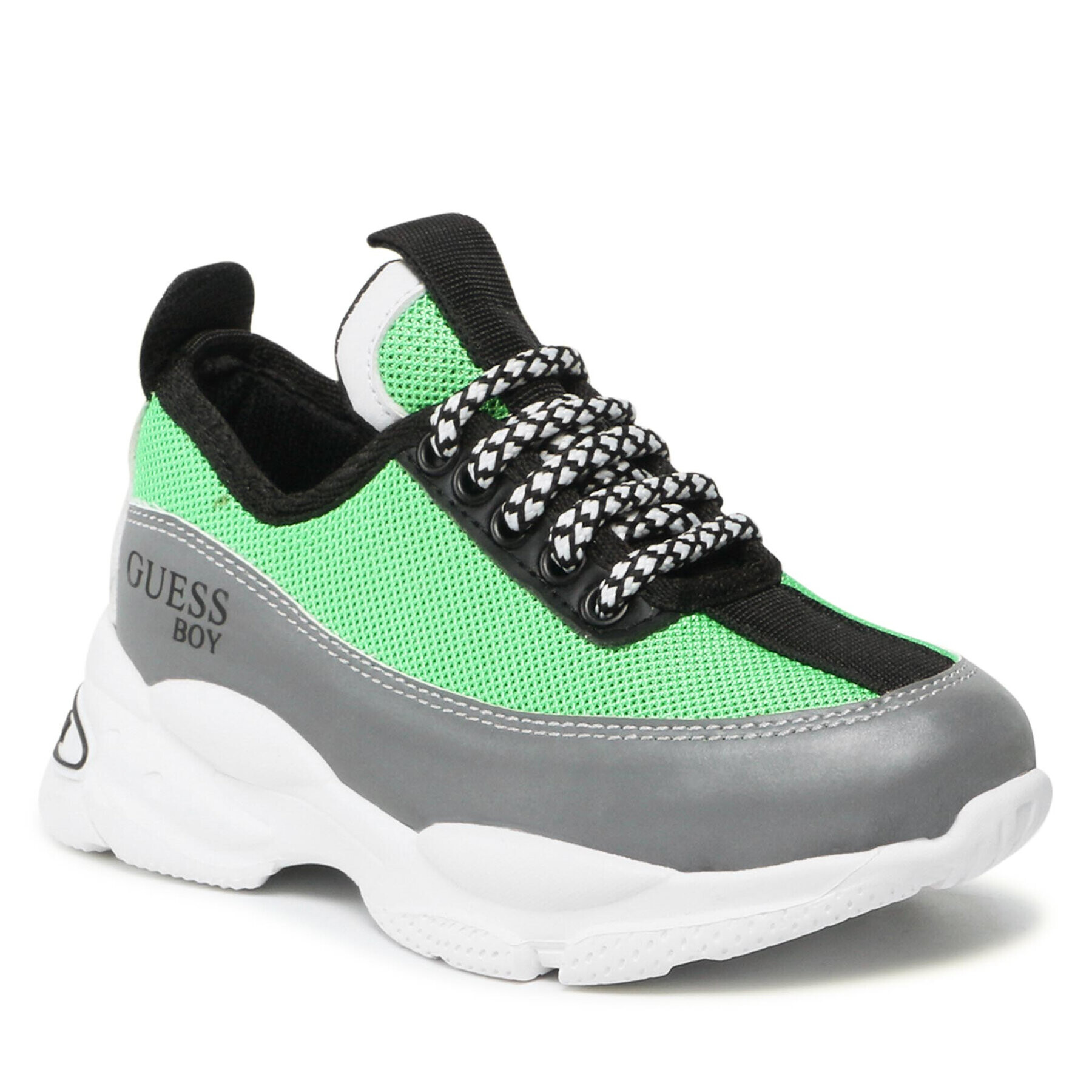 Guess Сникърси Max FI5MAX ELE12 Зелен - Pepit.bg