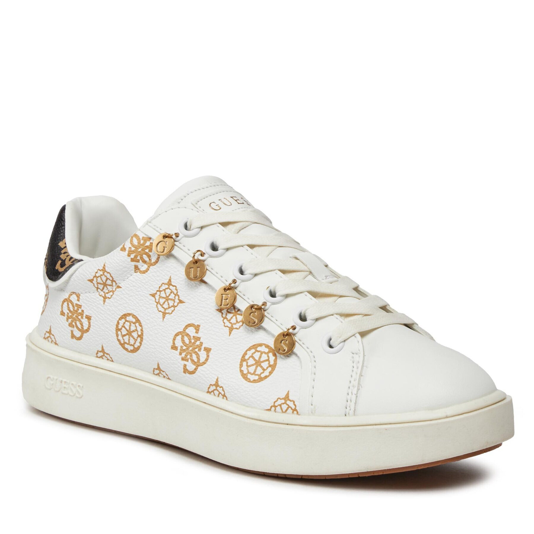 Guess Сникърси Mely FL5MEL FAL12 Бял - Pepit.bg